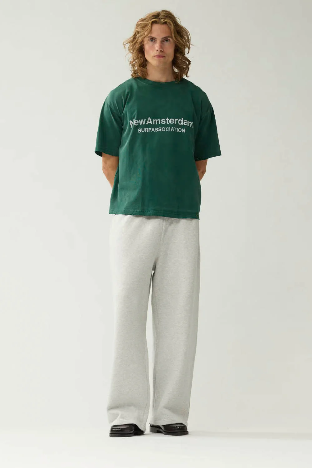NEW AMSTERDAM SURF ASSOCIATION - WORKED LOGO TEE