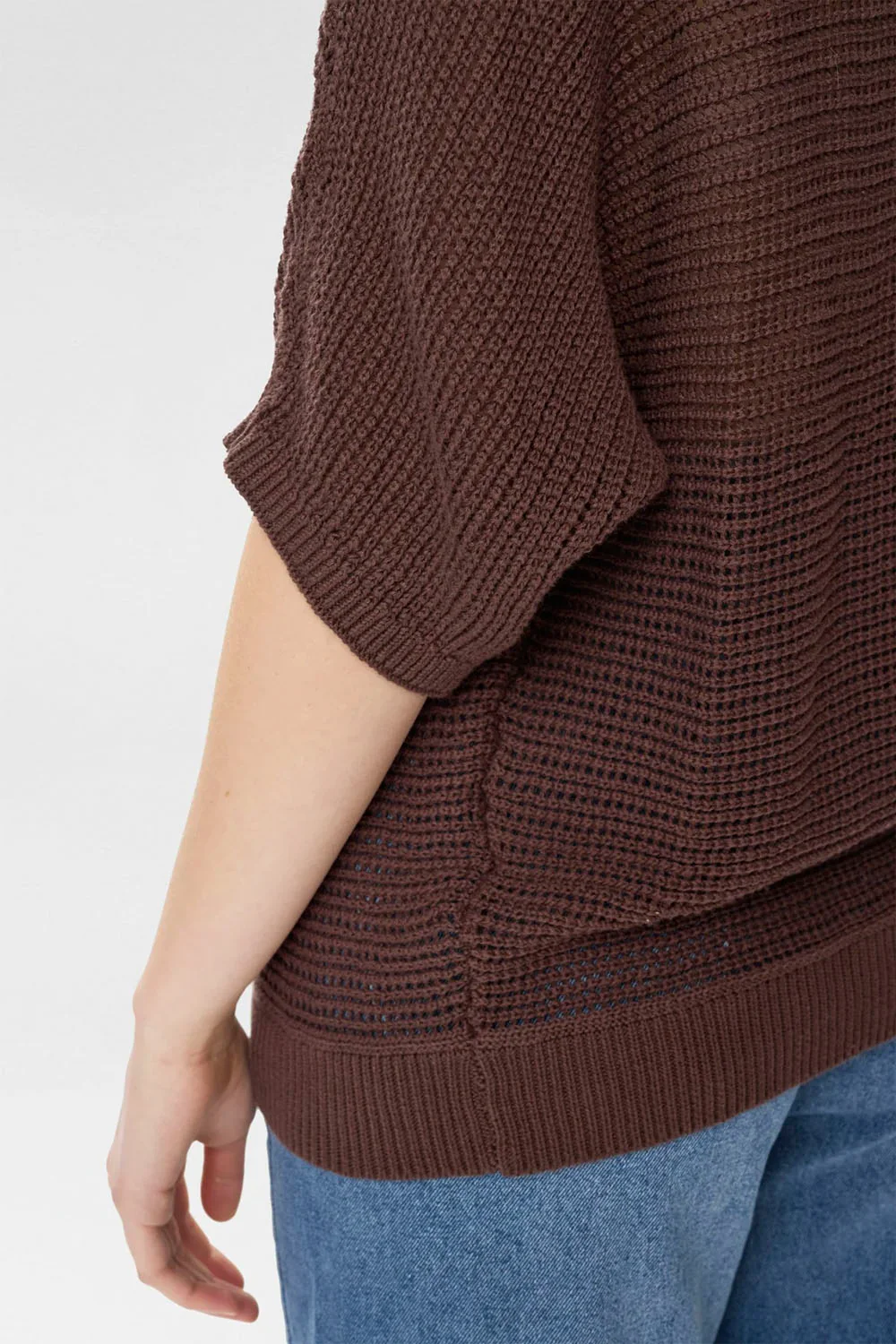 NÜMPH - NUERIKKA PULLOVER - CHICORY COFFEE - Image 4