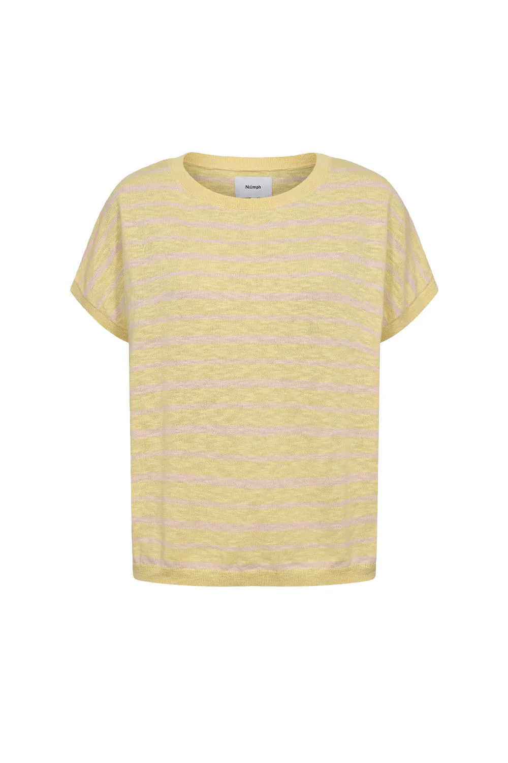 NÜMPH - NUKIKI BOATNECK PULLOVER - POPCORN