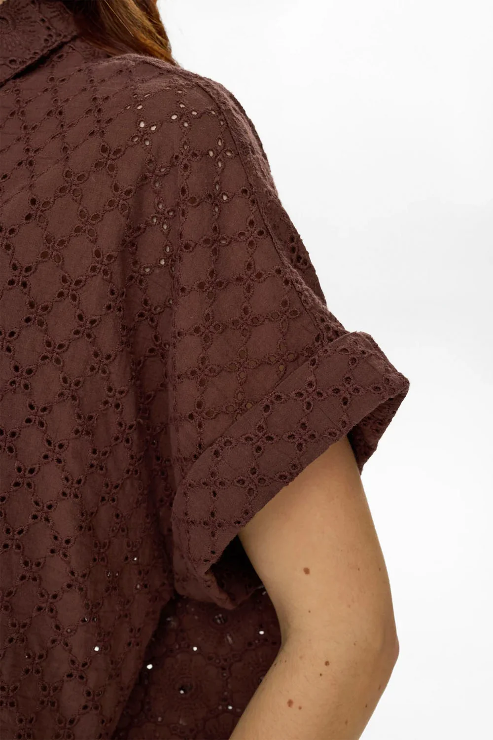 NÜMPH - NUPALMA SLEEVELESS SHIRT - CHICORY COFFEE - Image 4
