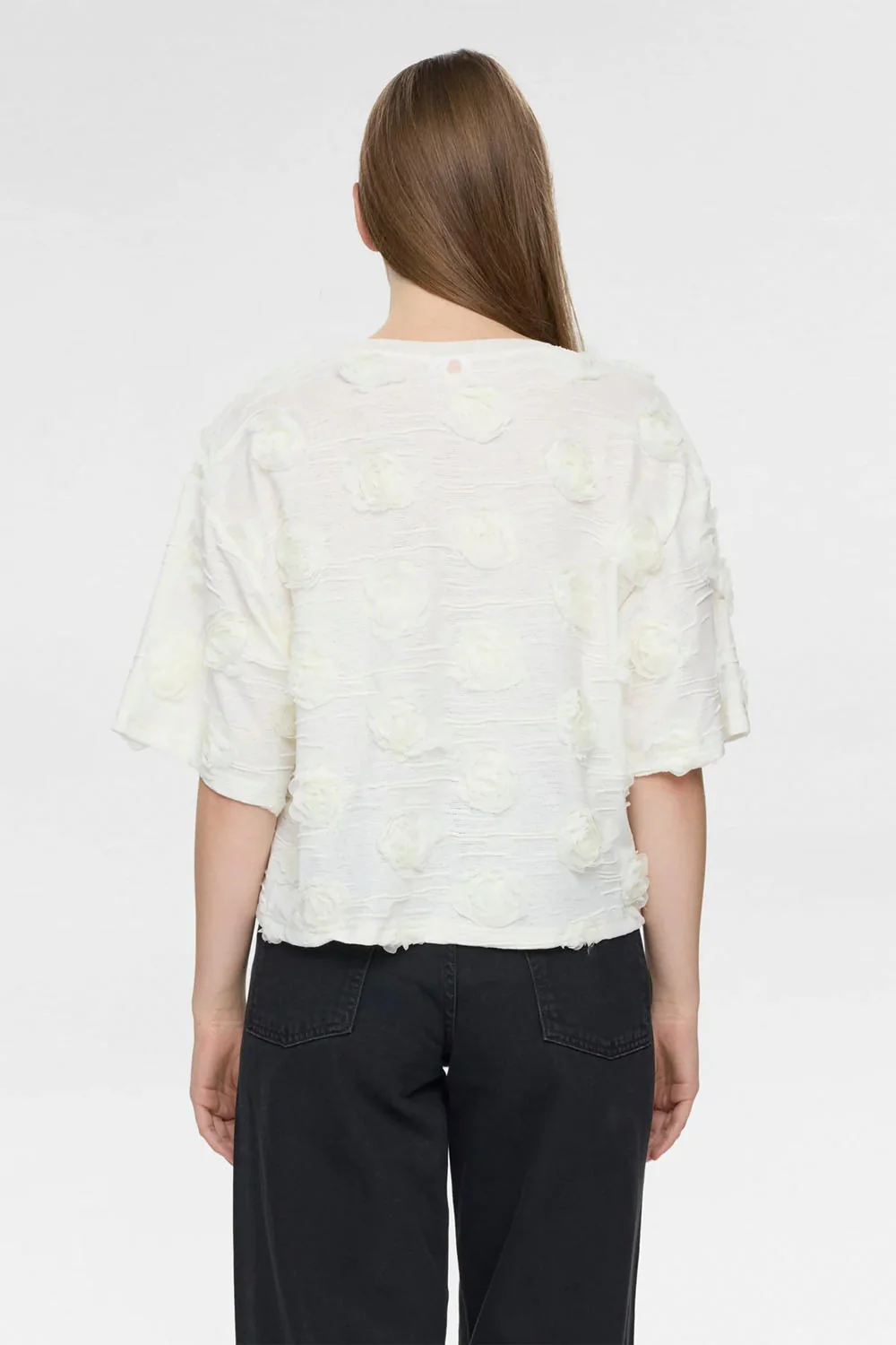 NÜMPH - NUROSIE T-SHIRT - CLOUD DANCER - Image 2