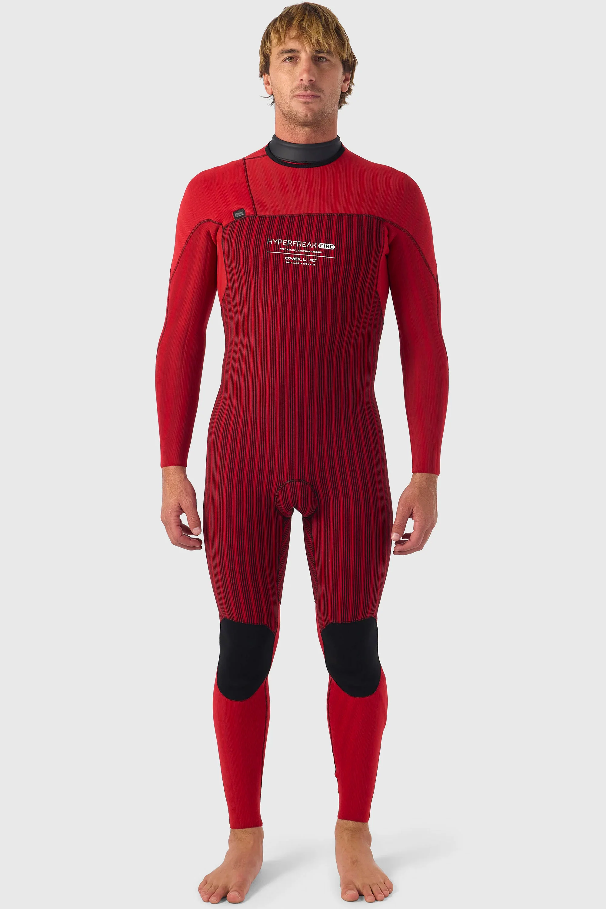 O´NEILL - HYPERFREAK FIRE - 4/3MM - Chest zip - BLACK/BLACK - MAN - Image 3