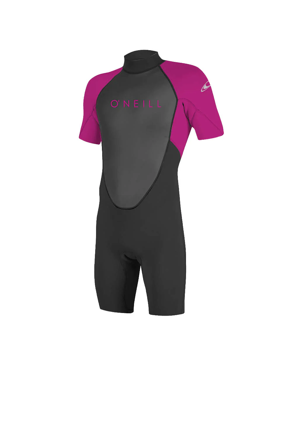 O´NEILL - REACTOR-2 - 2MM - BACK ZIP - BLACK/BERRY - JUNIOR