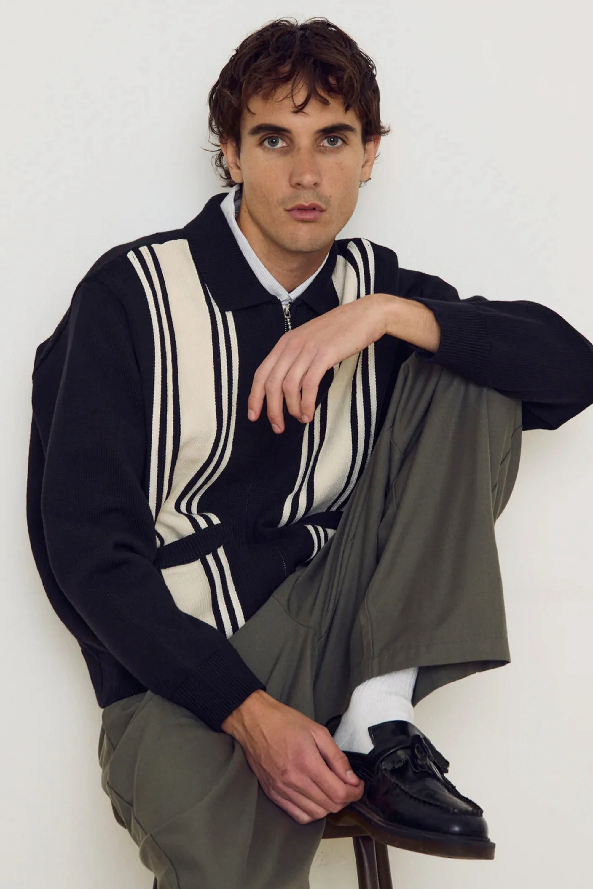 OBEY - MATT ZIP UP SWEATER - Image 4