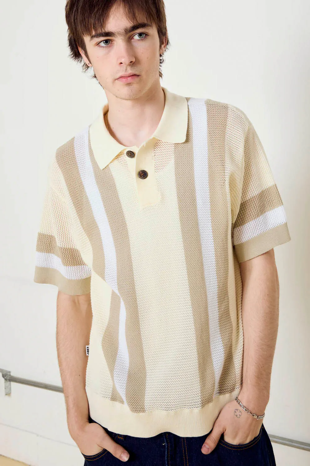 OBEY - OBEY SETH POLO SWEATER - Image 2