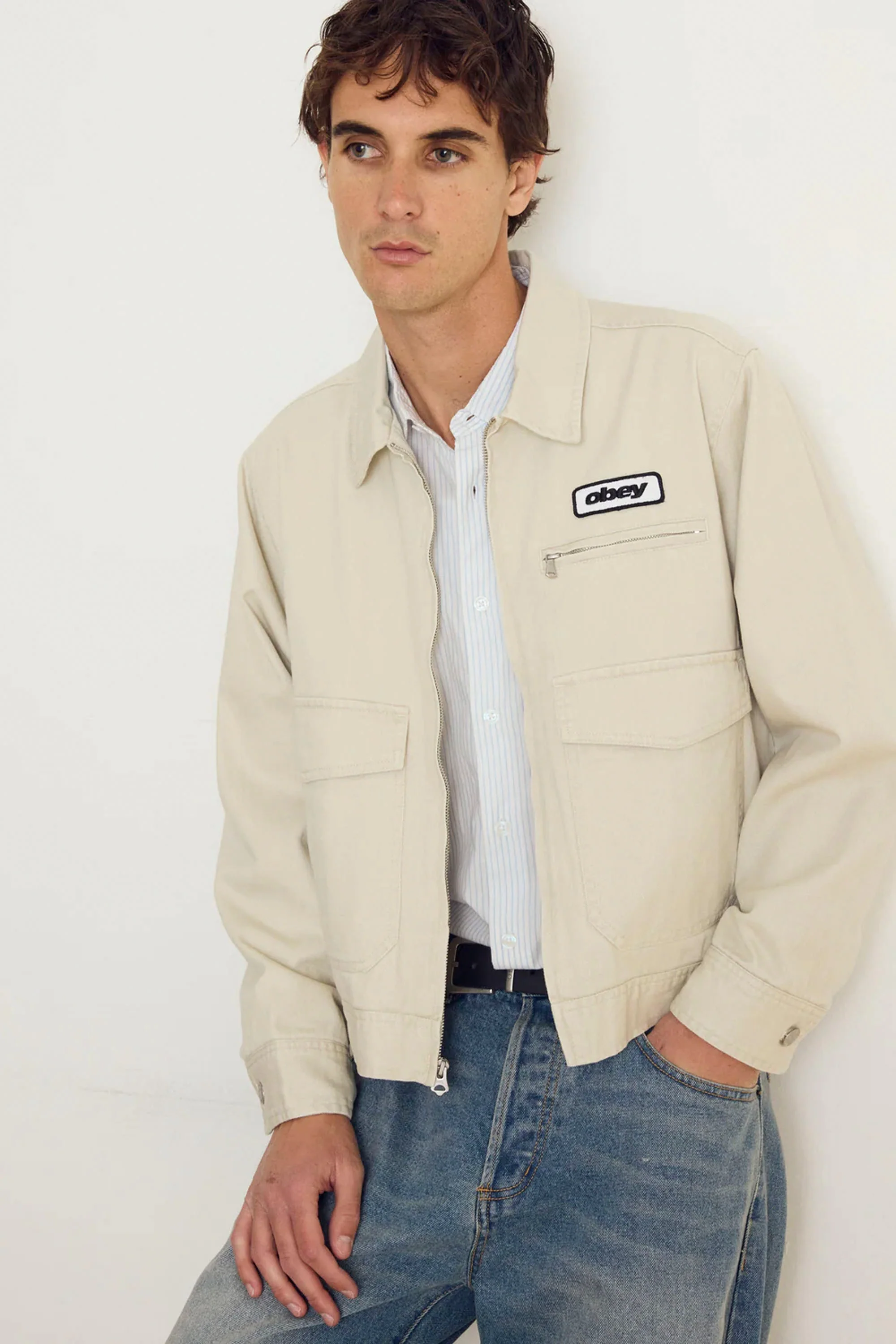 OBEY - OBEY WALTER WORK JACKET - Image 4