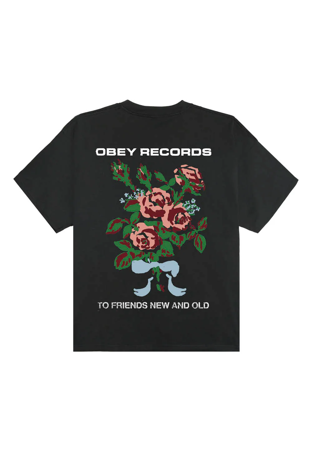 OBEY - TO NEW FRIENDS AND OLD TEE - Image 2