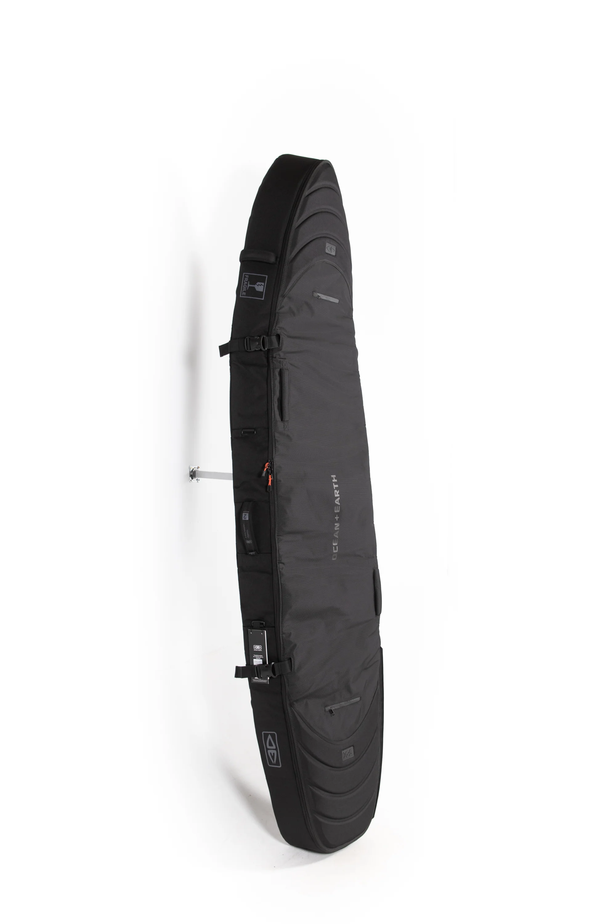 OCEAN+EARTH - 6.0 DOUBLE APEX FISH SHORTBOARD BAG - BLACK - Image 5