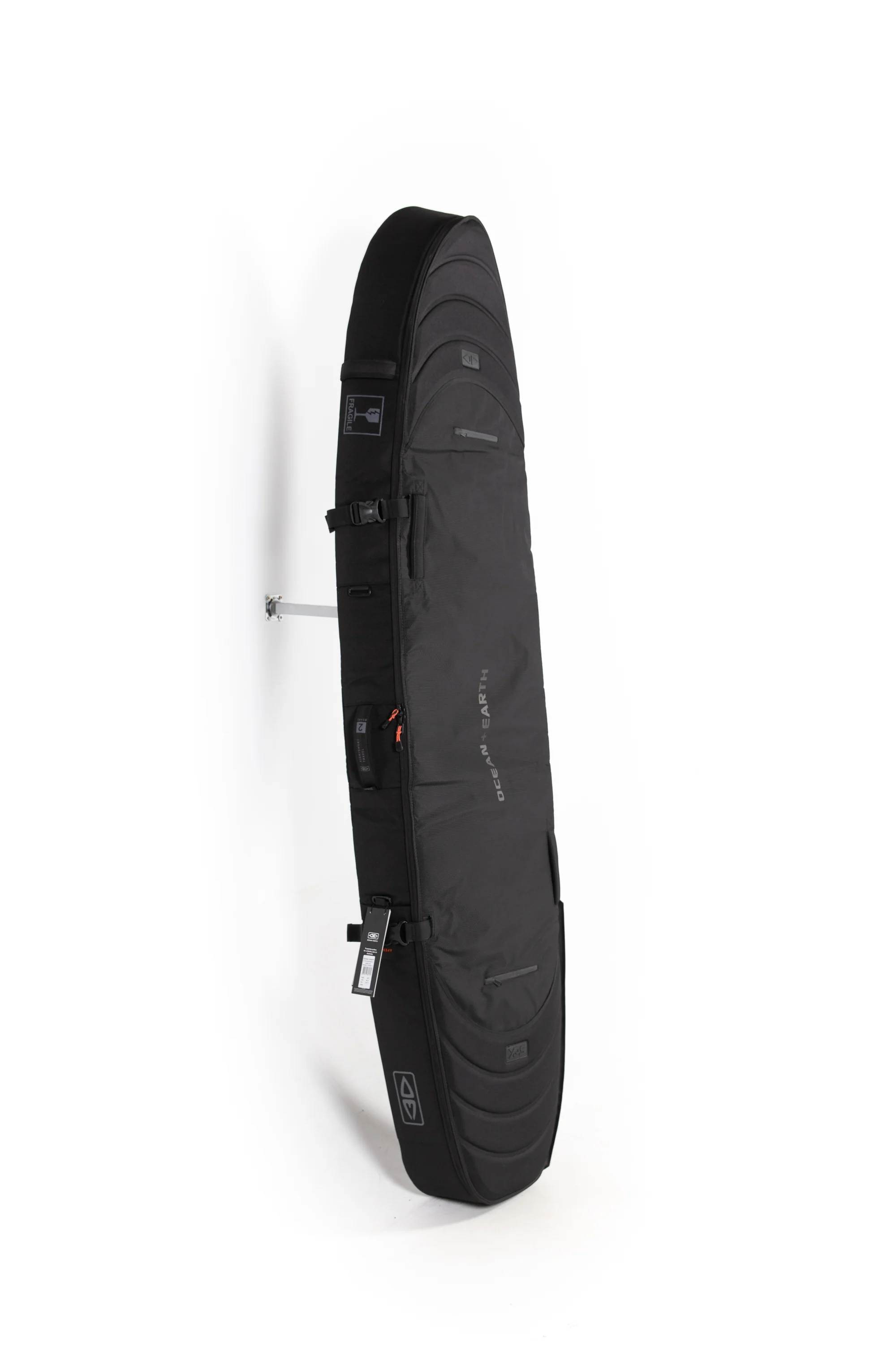 OCEAN+EARTH - 6.8 DOUBLE APEX FISH SHORTBOARD BAG - BLACK - Image 5