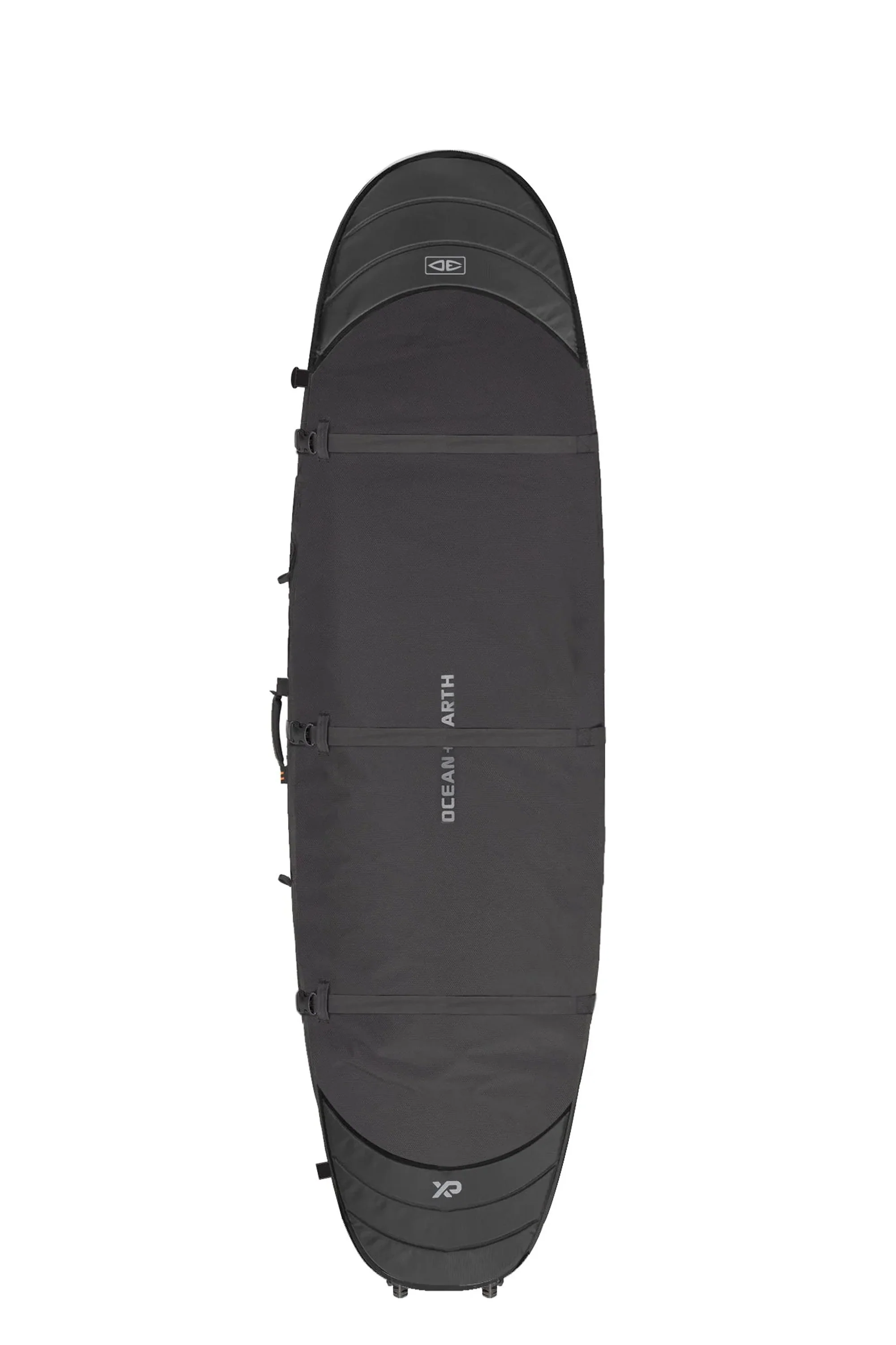 OCEAN+EARTH - 8.6 DOUBLE HYPA LONGBOARD BAG WHEELED - BLACK