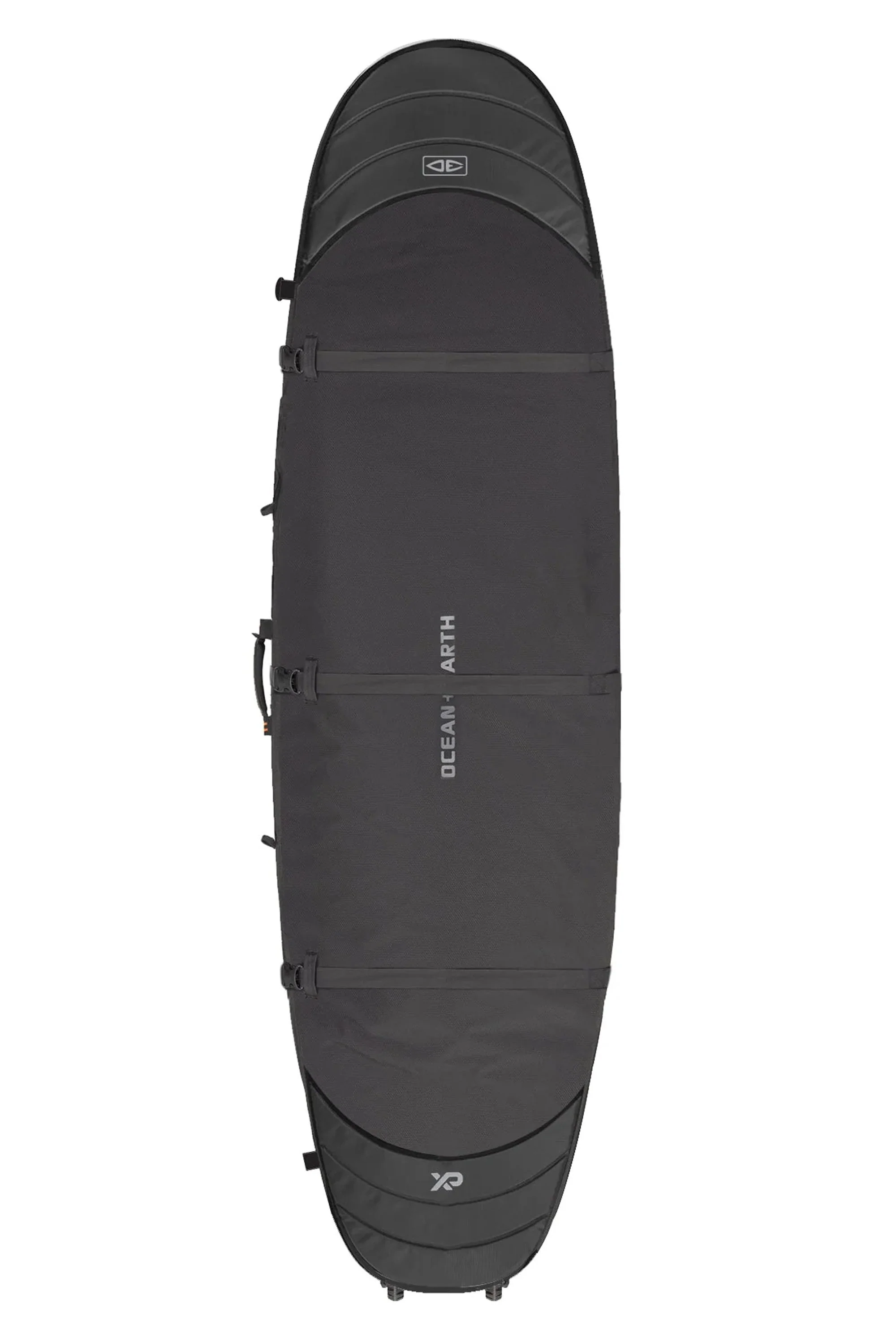 OCEAN+EARTH - 9.6 DOUBLE HYPA LONGBOARD BAG WHEELED - BLACK