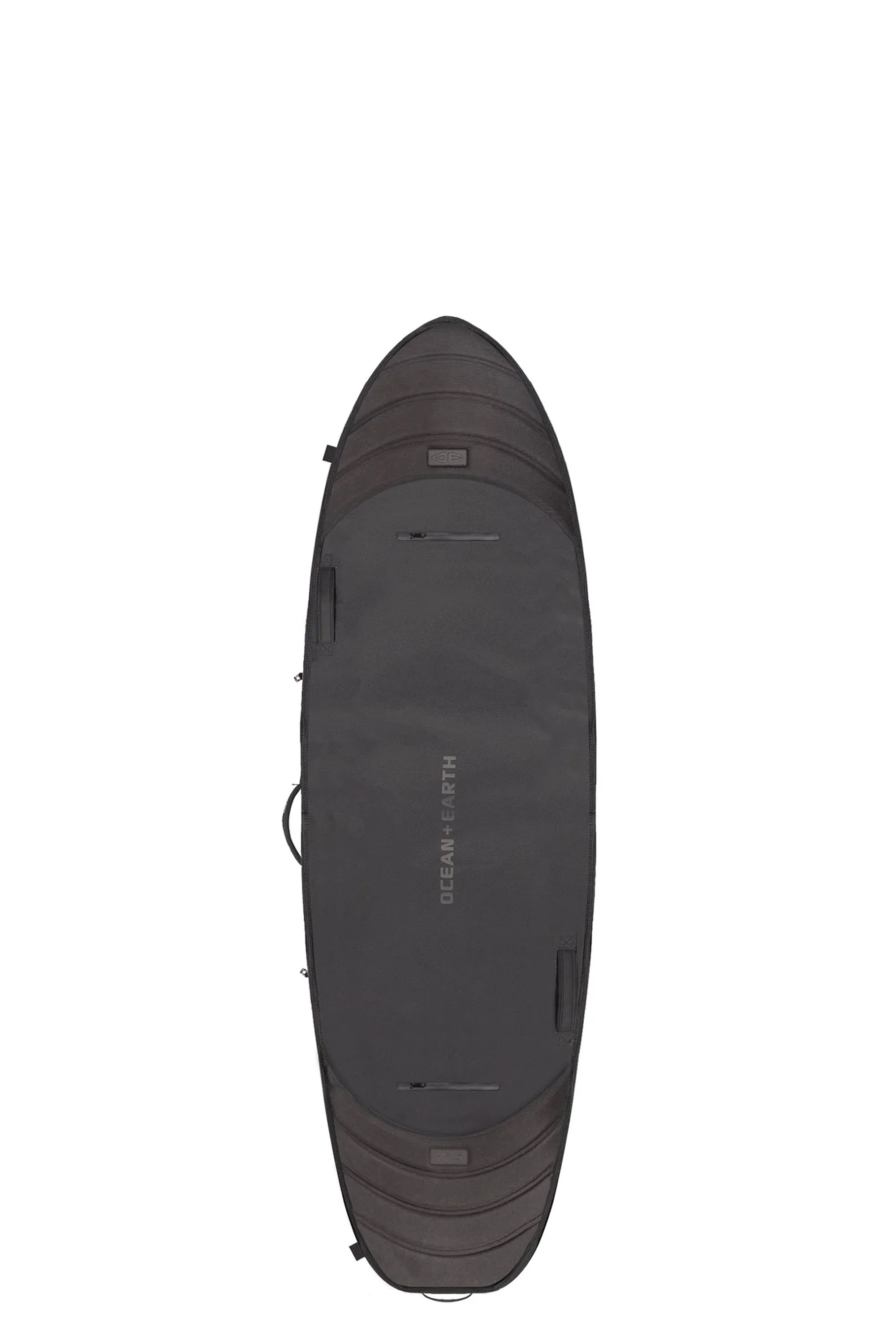 OCEAN+EARTH - 7.0 TRIPLE APEX FISH SHORTBOARD BAG - BLACK