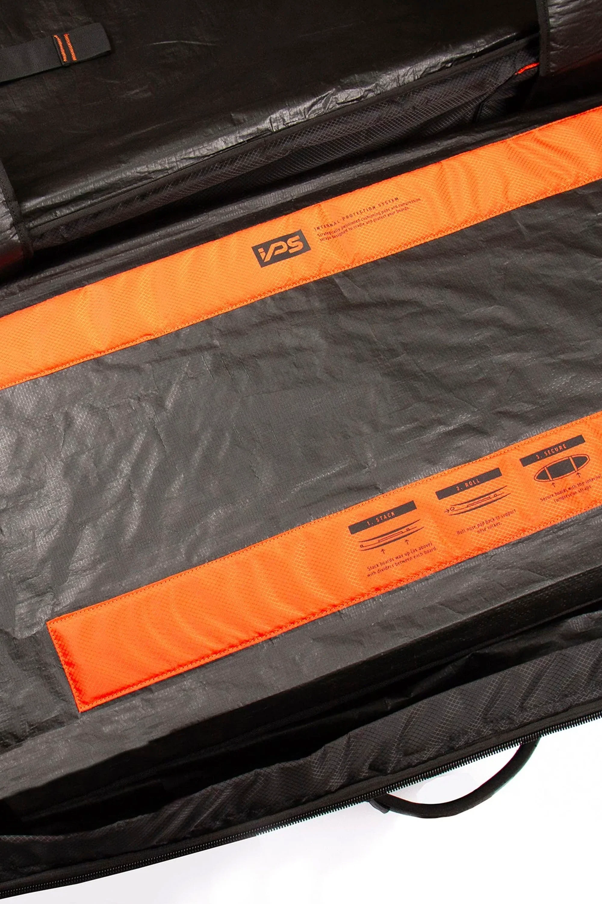 OCEAN+EARTH - 7.0 TRIPLE APEX FISH SHORTBOARD BAG - BLACK - Image 9