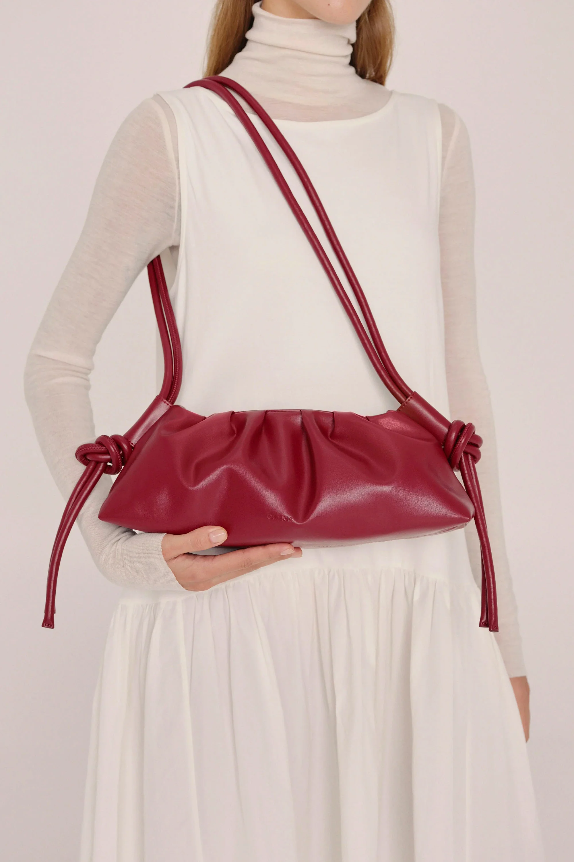 ÖLEND - DUMPLING BAG - CHERRY RED - Image 3