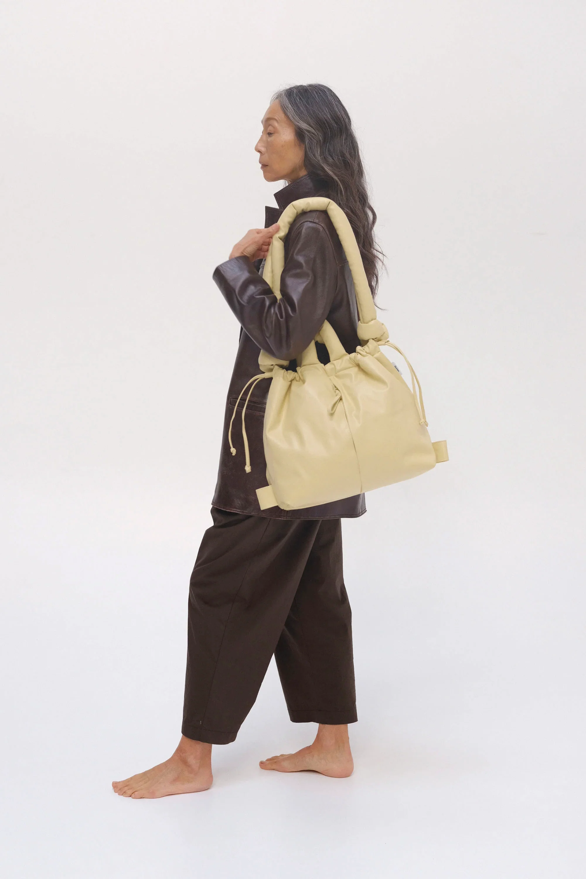 ÖLEND - ONA VEGAN LEATHER - BUTTER YELLOW - Image 5
