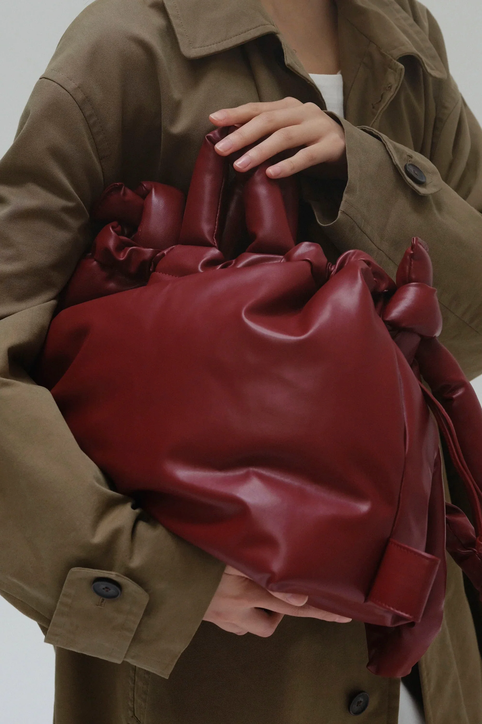 ÖLEND - ONA VEGAN LEATHER - CHERRY RED - Image 3
