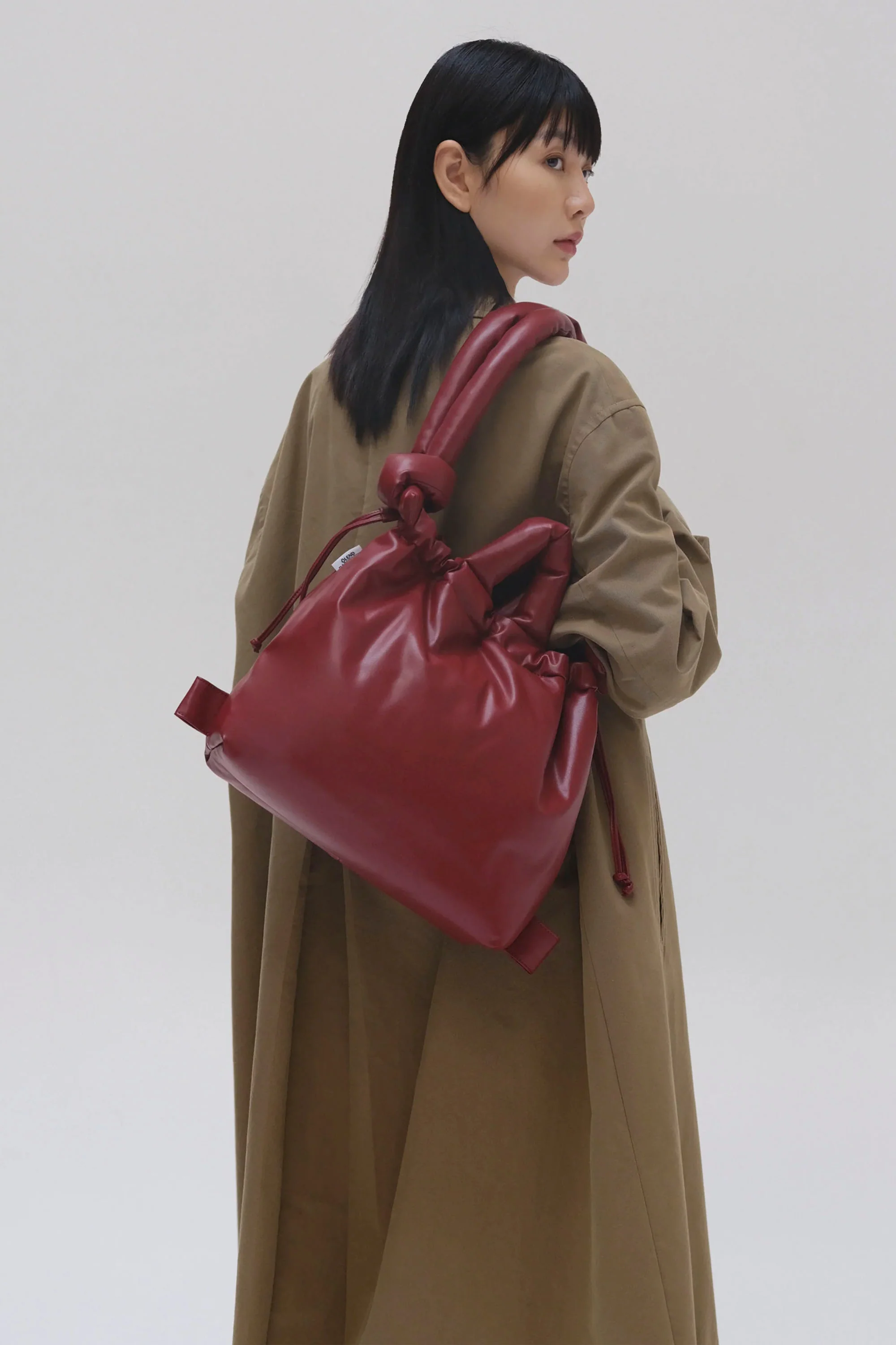 ÖLEND - ONA VEGAN LEATHER - CHERRY RED - Image 4