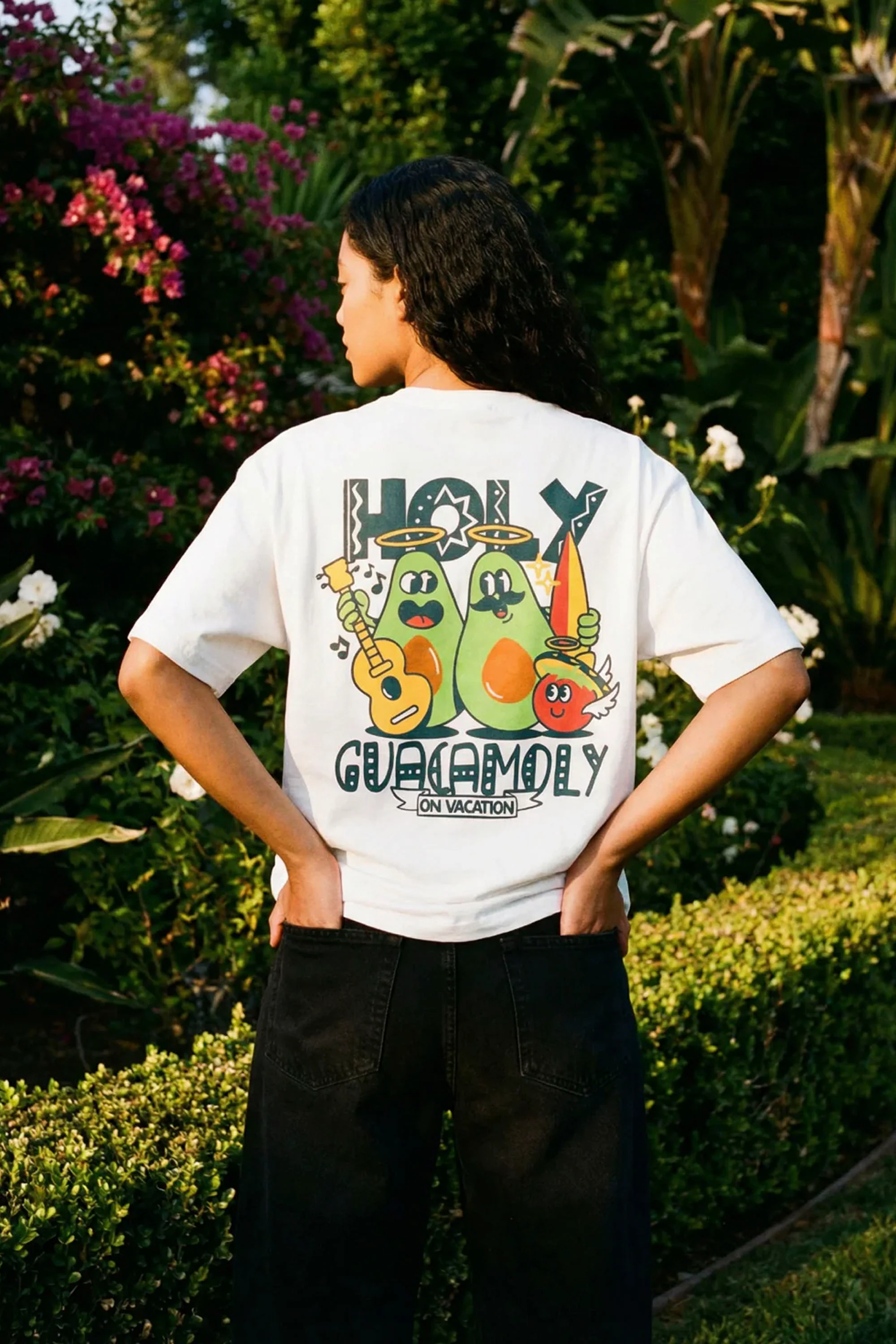 ON VACATION - HOLY GUACAMOLY T-SHIRT - Image 6