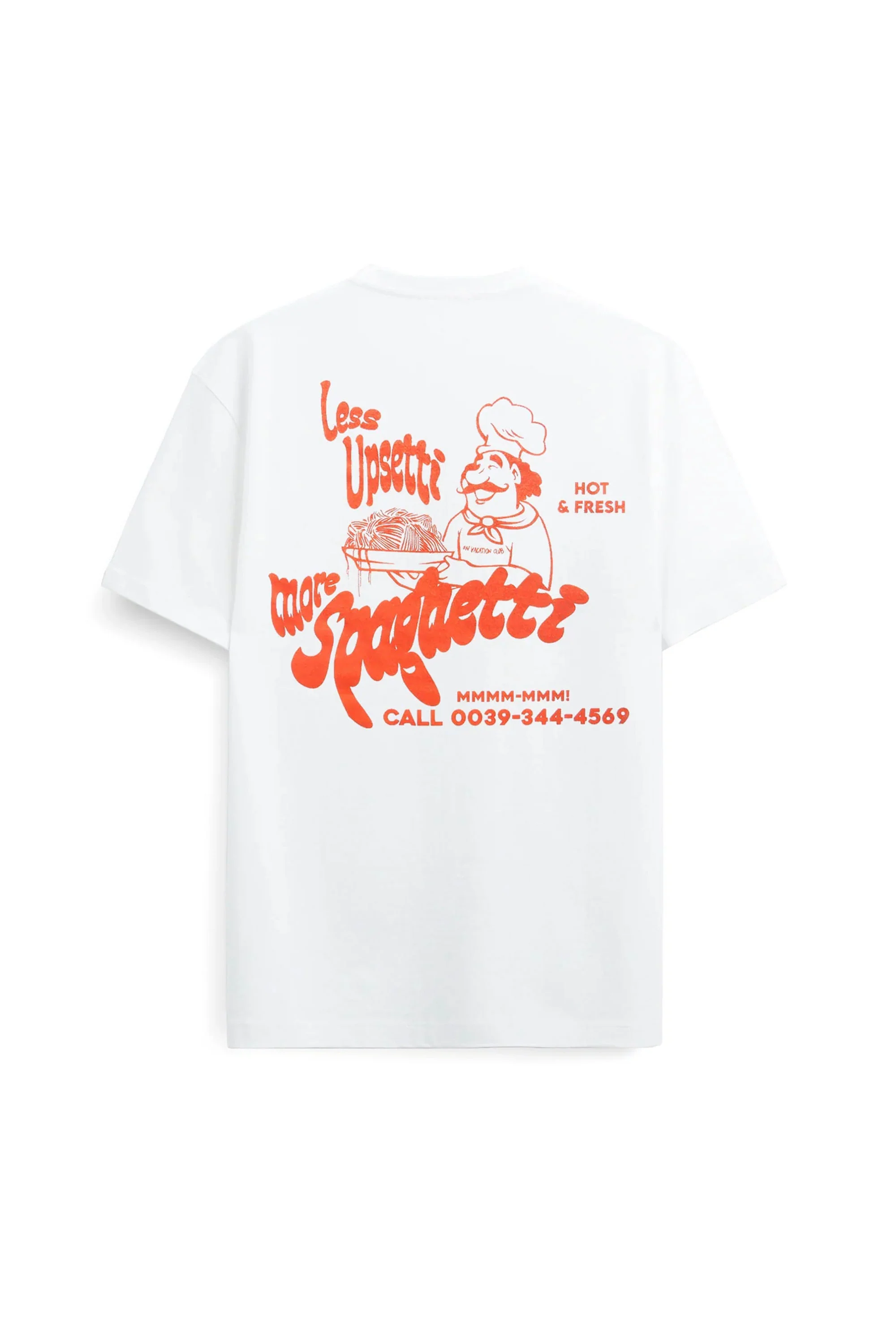 ON VACATION - LESS UPSETTI T-SHIRT