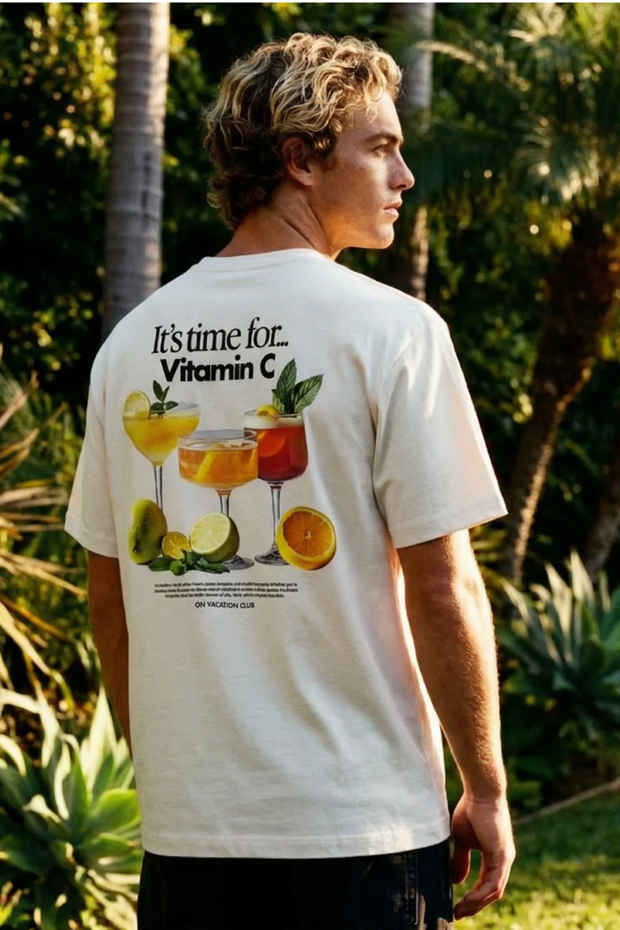 ON VACATION - VITAMIN C T-SHIRT - Image 3