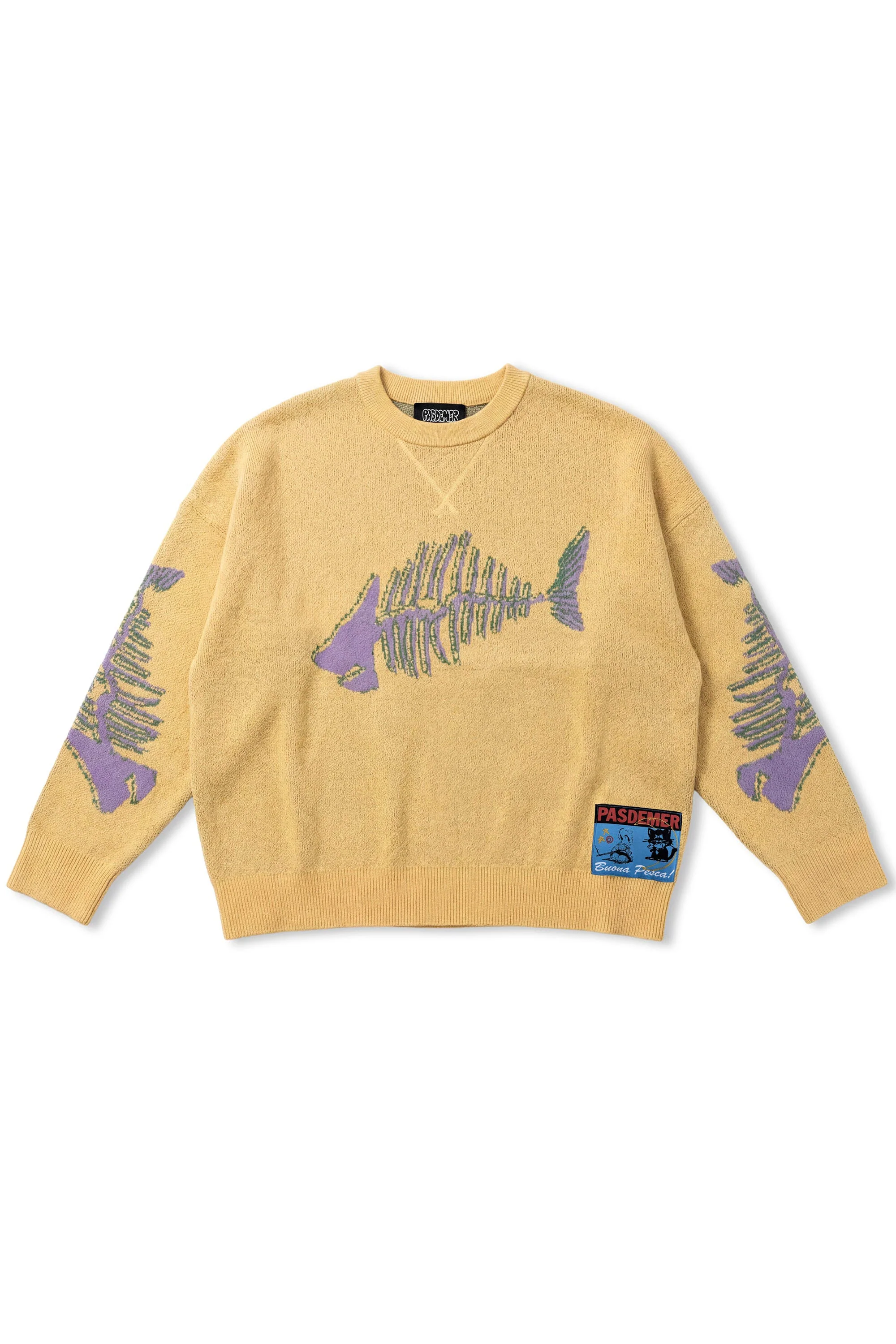 PAS DE MER - FISH JUMPER SWEATER - Image 2