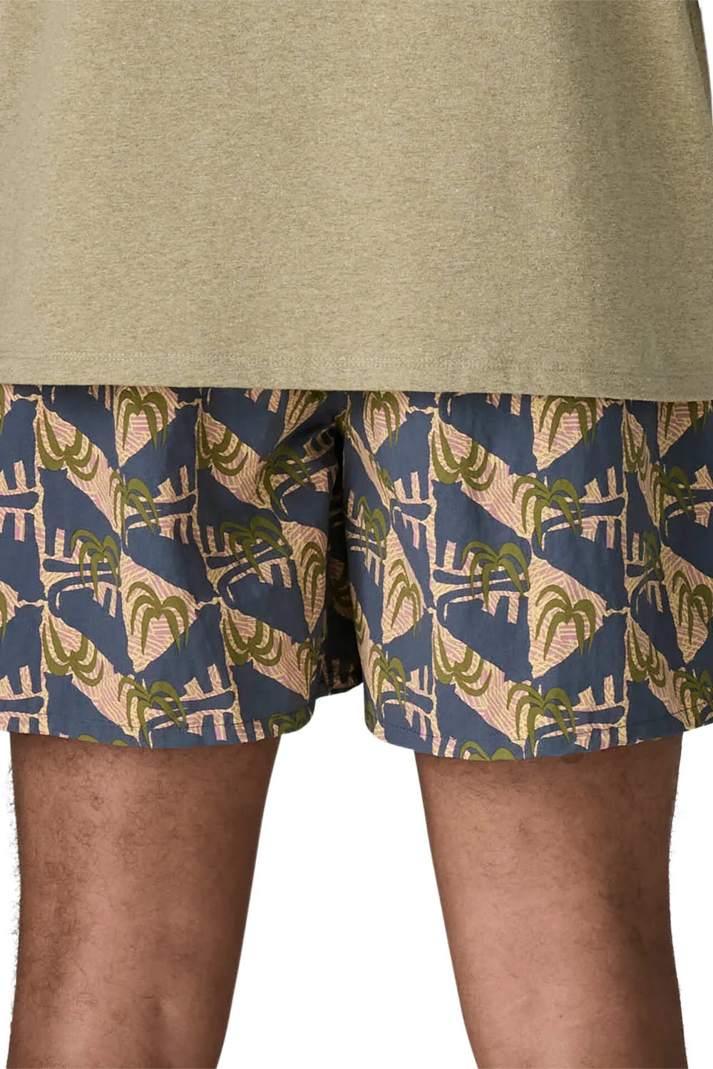 PATAGONIA - BAGGIES SHORT 5" - JAGUAR GEO/DOLOMITE BLUE - Image 2