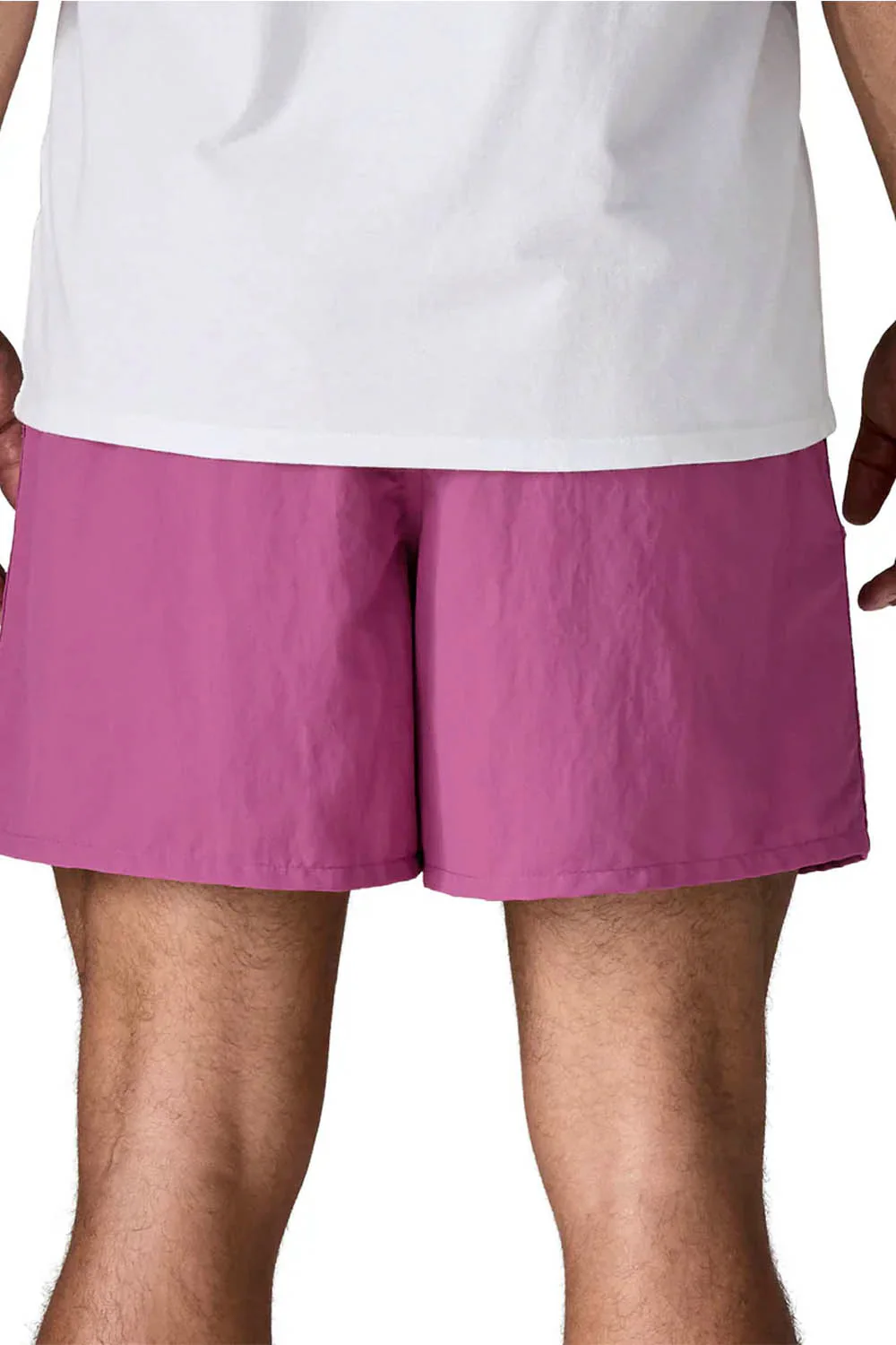PATAGONIA - BAGGIES SHORT 5" - OVAL LOGO/FADED MAGENTA - Image 2