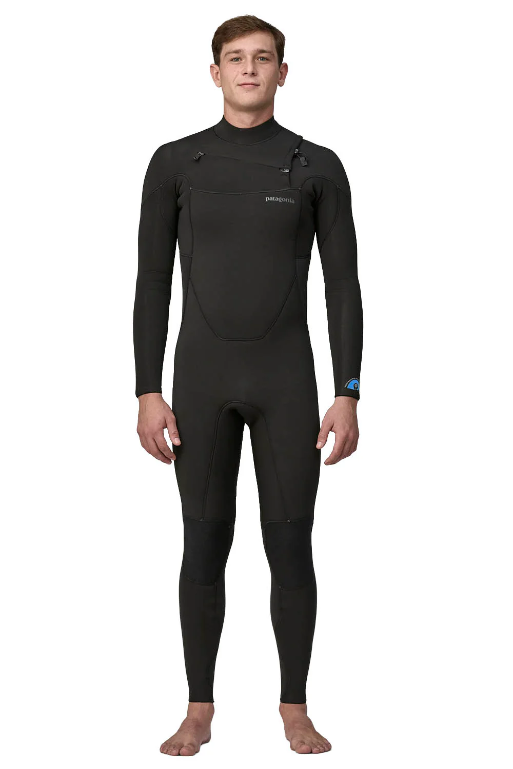 PATAGONIA - R1 YULEX REGULATOR - 3MM - Front zip - BLACK - MAN