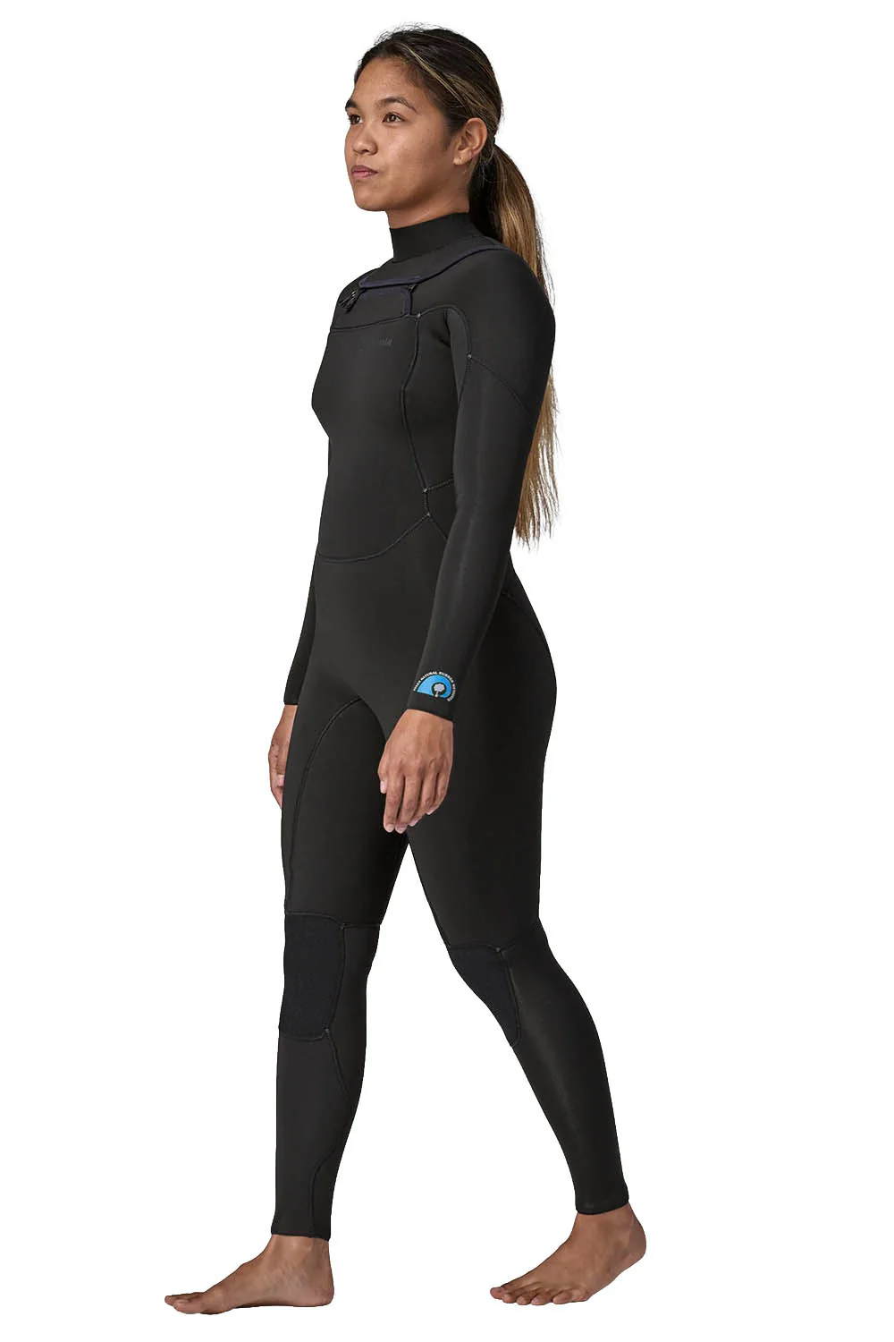 PATAGONIA - R1 YULEX REGULATOR - 3MM - Front zip - BLACK - WOMAN - Image 3