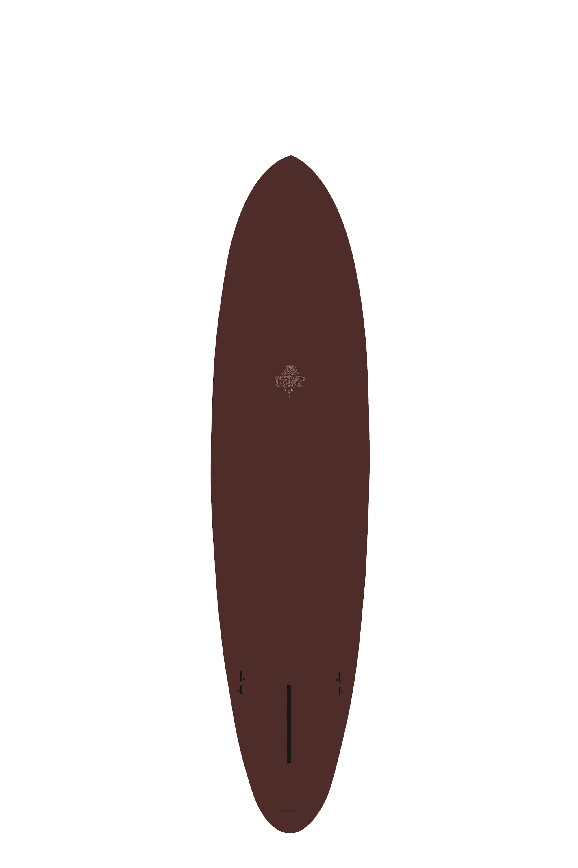 PRE ORDER | Crime Surfboards - ZEN FLOW - OX BLOOD - 7'4" x 21.7" x 2.88" - 51L - Image 2