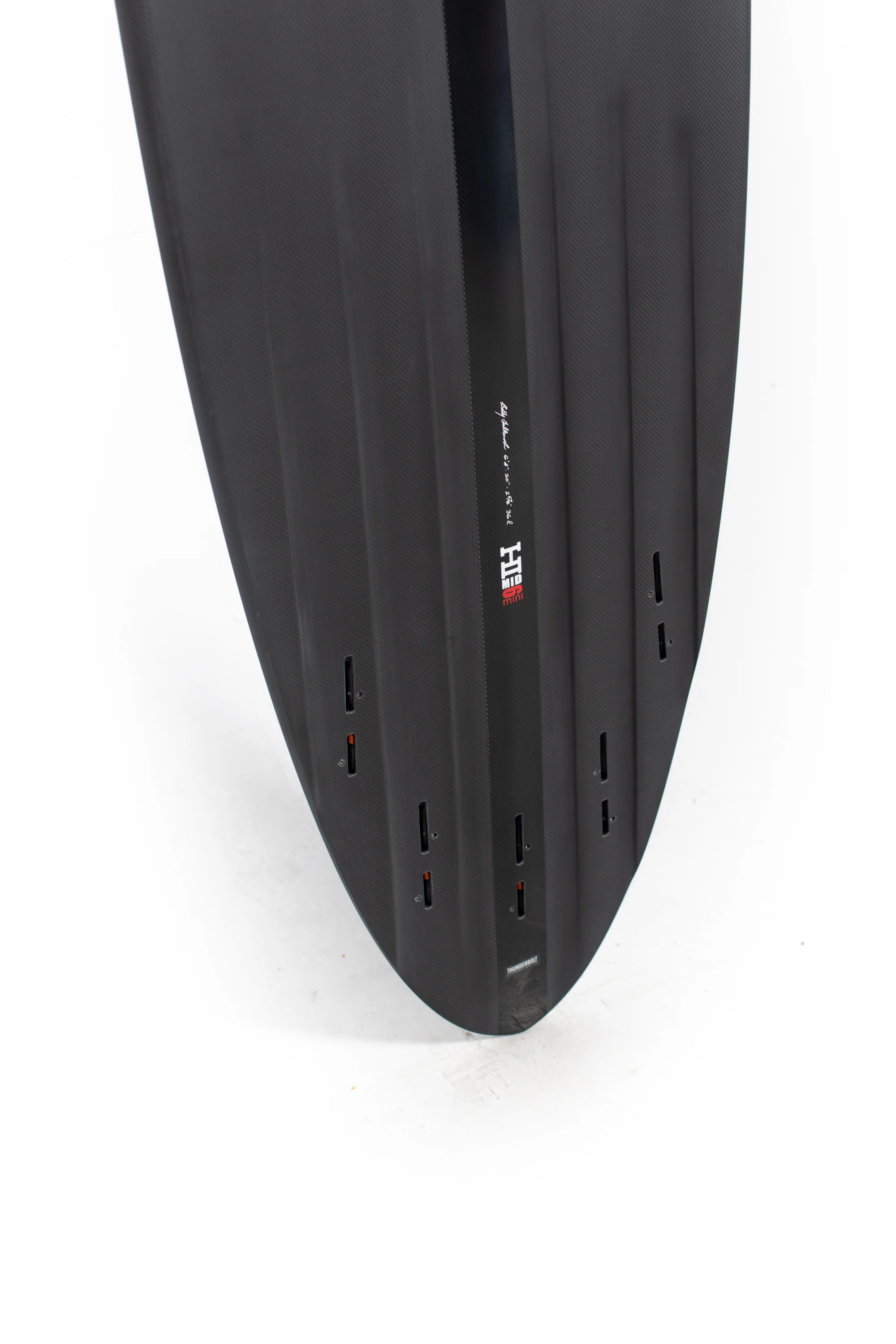 Harley Ingleby Surfboards - Mid 6 Mini - Full Carbon - Thunderbolt Black - 6'4" x 20" x 2 5/8" - 36L - Image 10