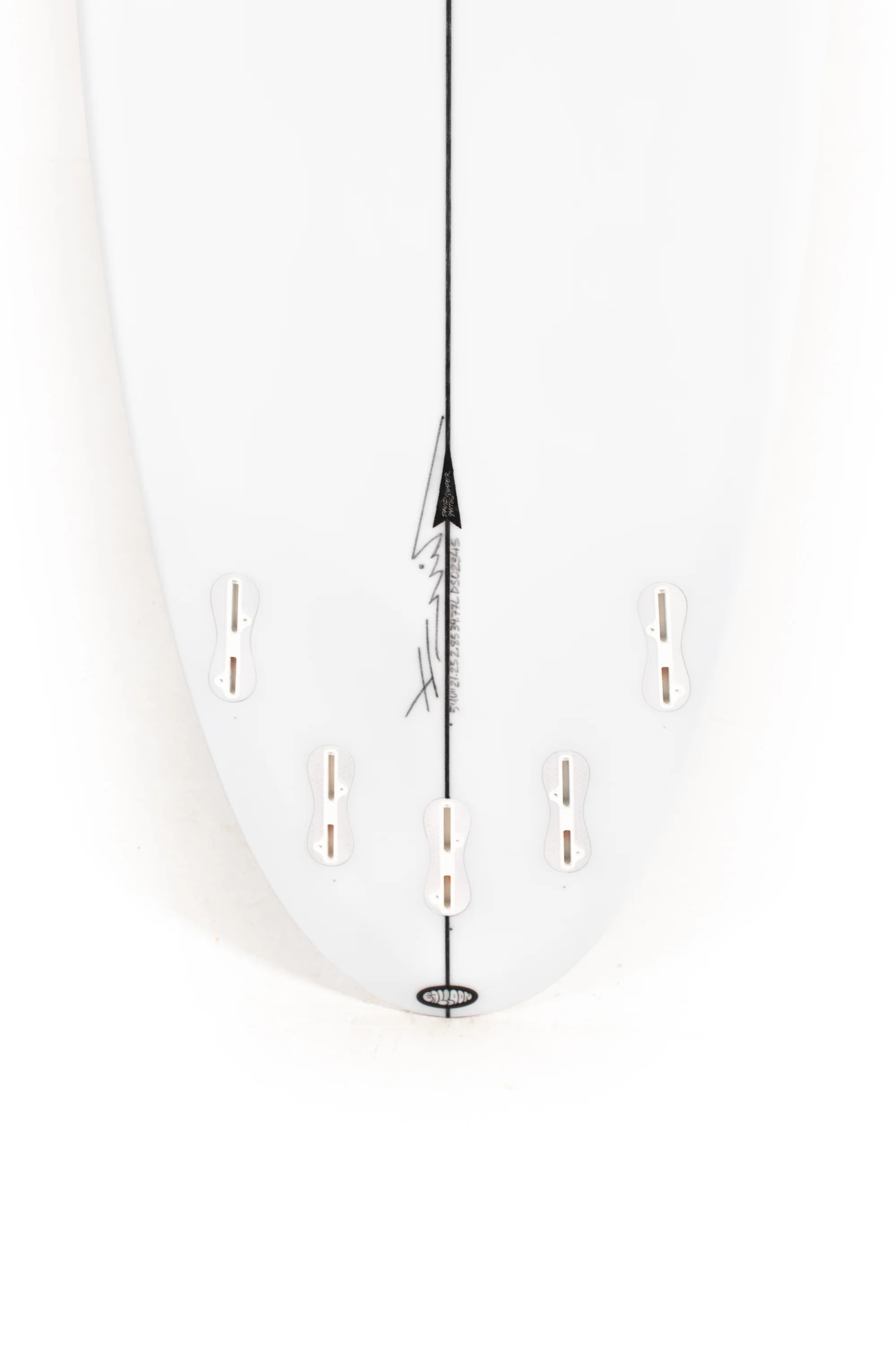 Pukas Surfboards - Balloon by David Santos - 5'10" x 21.25" x 2.85" - 39.7L - DS02345 - Image 8