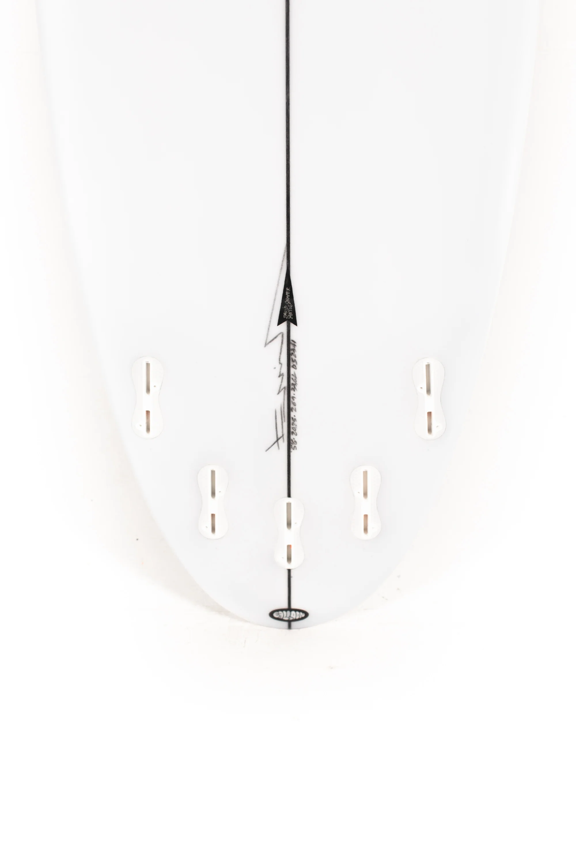 Pukas Surfboards - Balloon by David Santos - 5'6" x 20.25" x 2.69" - 33.6L - DS02341 - Image 8