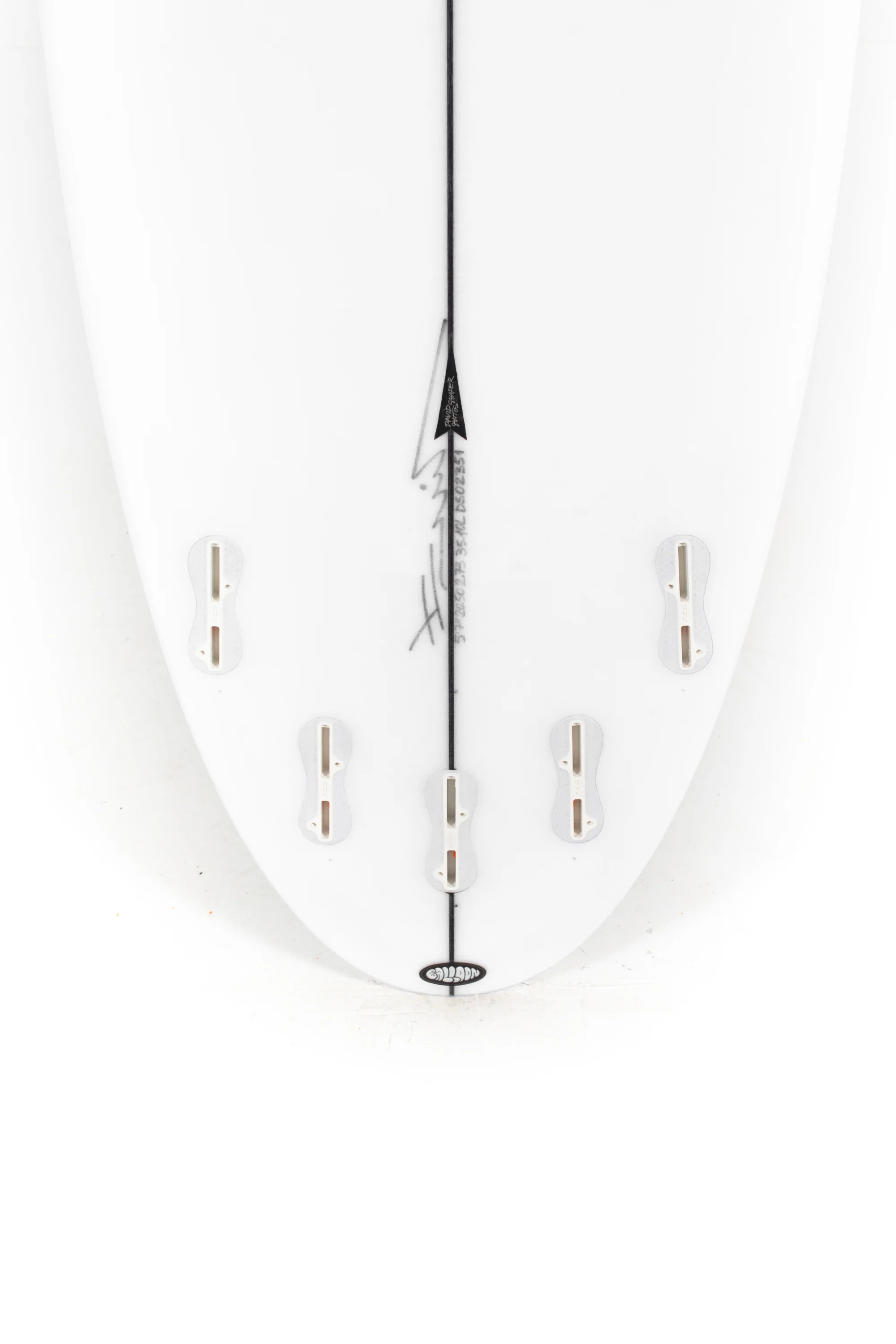 Pukas Surfboards - Balloon by David Santos - 5'7" x 20.50" x 2.73" - 35.1L - DS02351 - Image 8