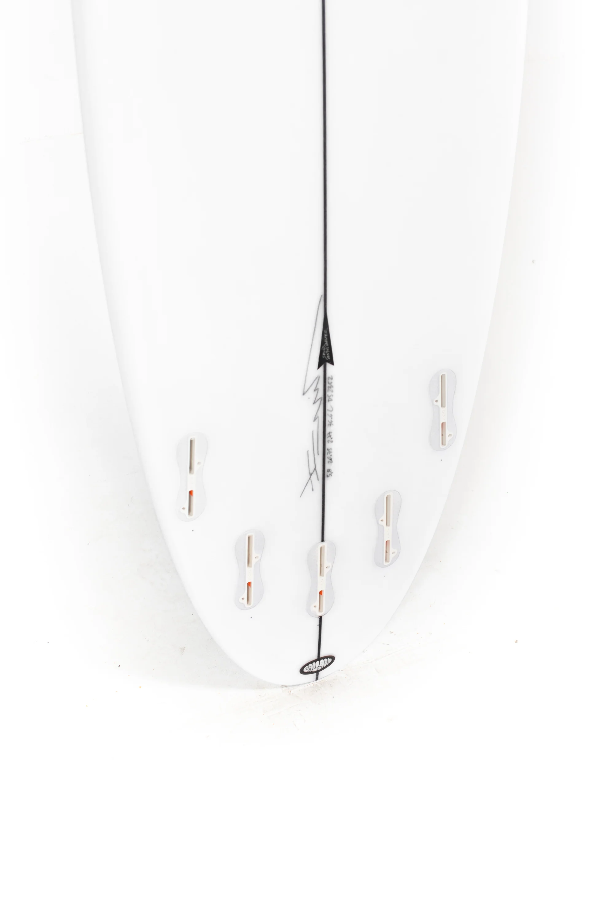 Pukas Surfboards - Balloon by David Santos - 5'8" x 20.75" x 2.77" - 36.6L - DS02352 - Image 10