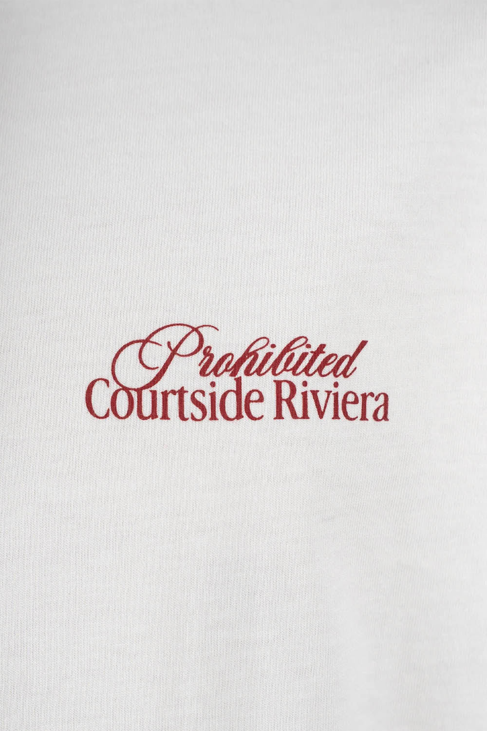 PROHIBITED - COURTSIDE RIVIERA TEE - Image 5