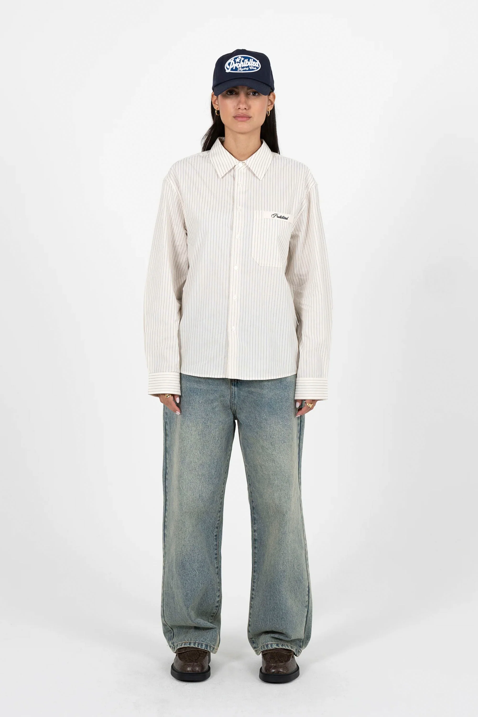 PROHIBITED - DRIFT DRESS SHIRT - OFF WHITE - Image 2