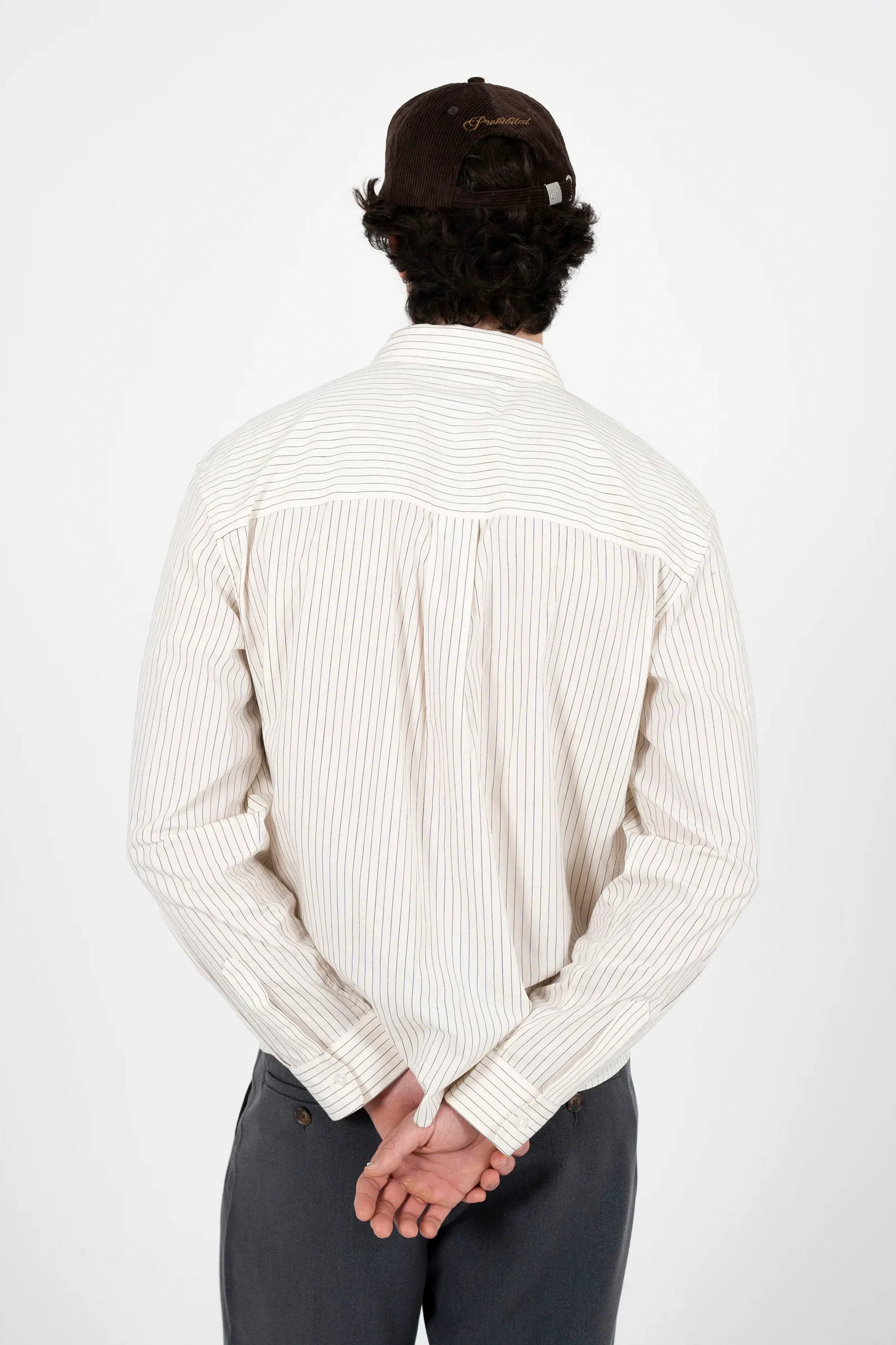 PROHIBITED - DRIFT DRESS SHIRT - OFF WHITE - Image 3
