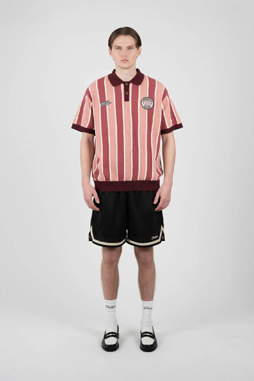PROHIBITED - MESH BASKETBALL SHORTS - BLACK