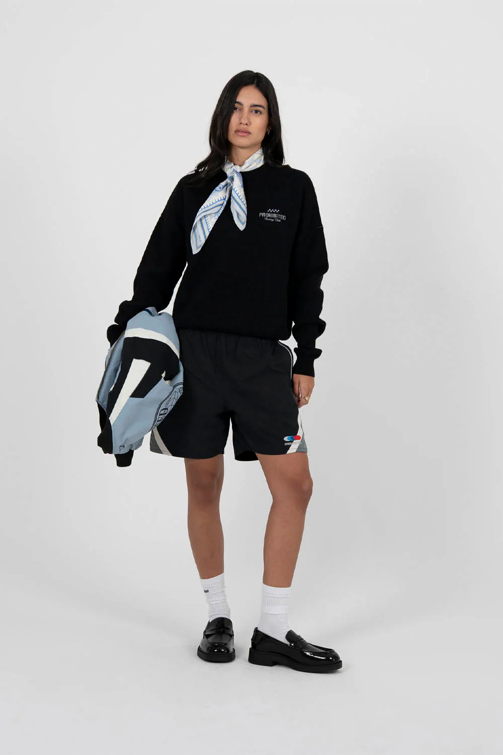 PROHIBITED - RACER TRACKSHORTS - BLACK - Image 2