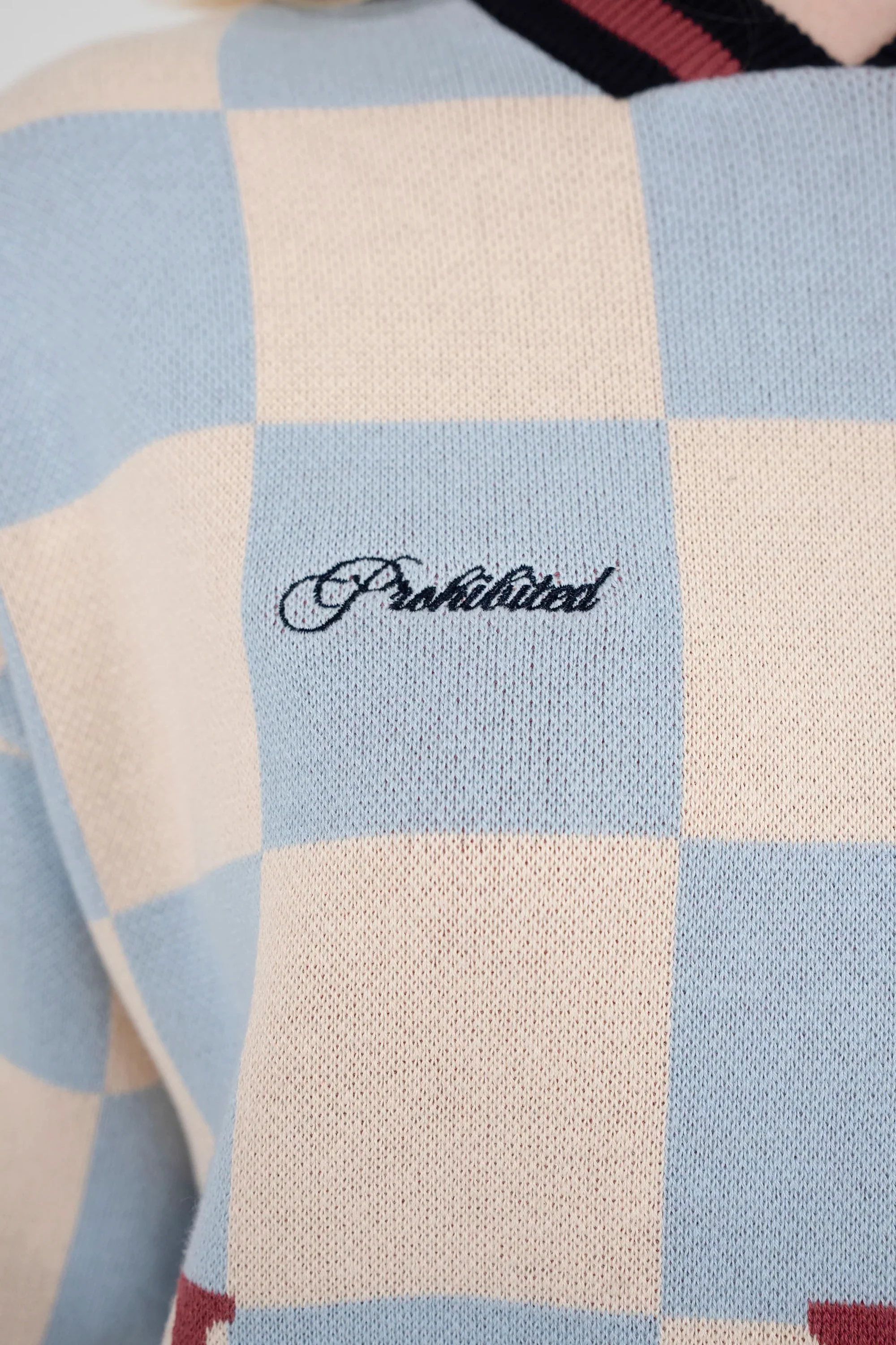 PROHIBITED - VICTORY KNIT TRIKOT - BLUE - Image 5