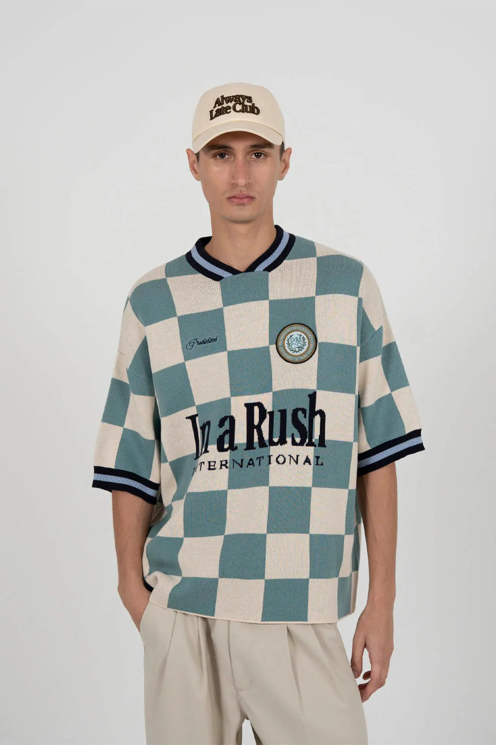 PROHIBITED - VICTORY KNIT TRIKOT - MATCHA