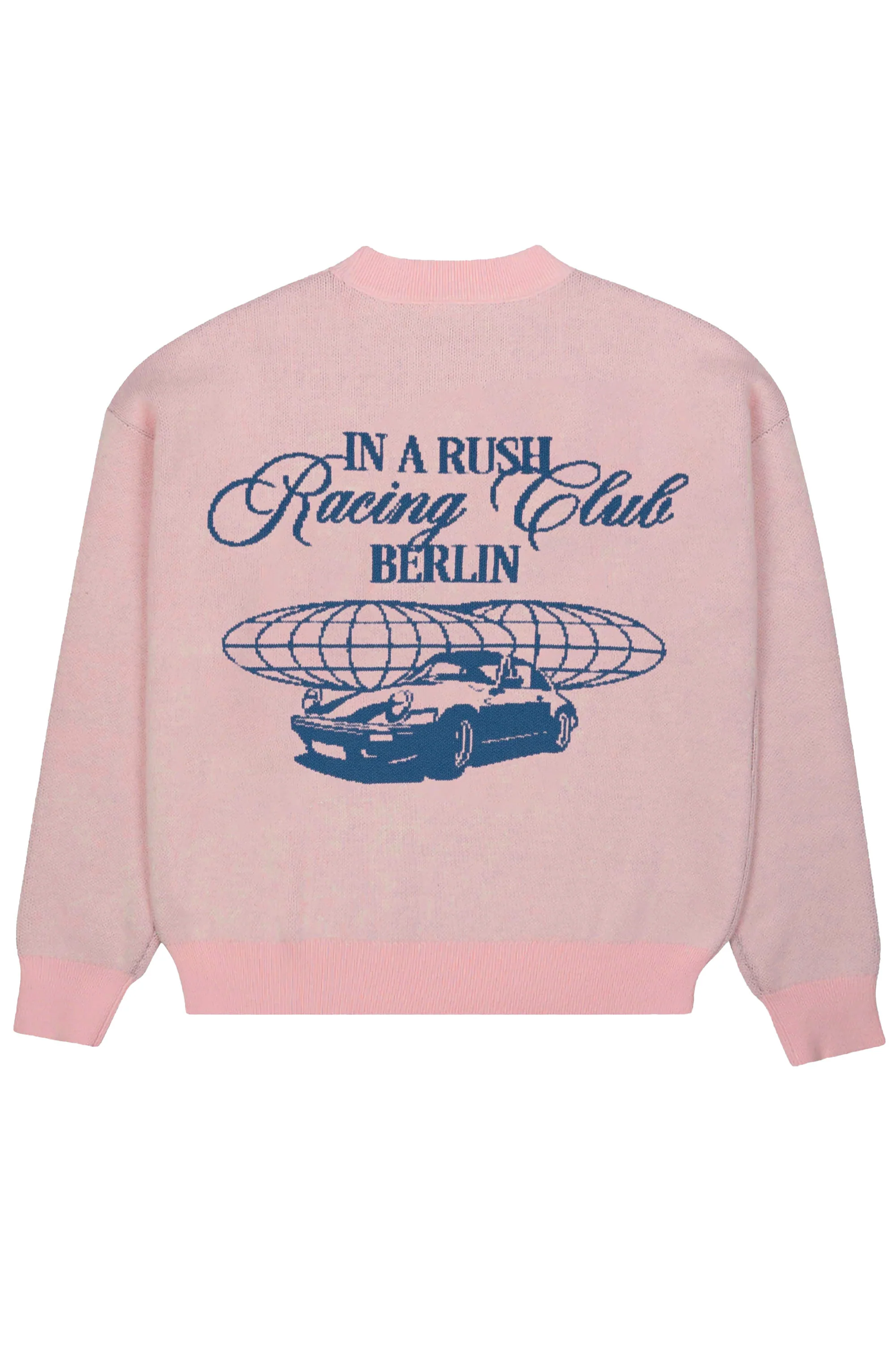 PROHIBITED - VORTEX KNIT SWEATER - ROSE - Image 6