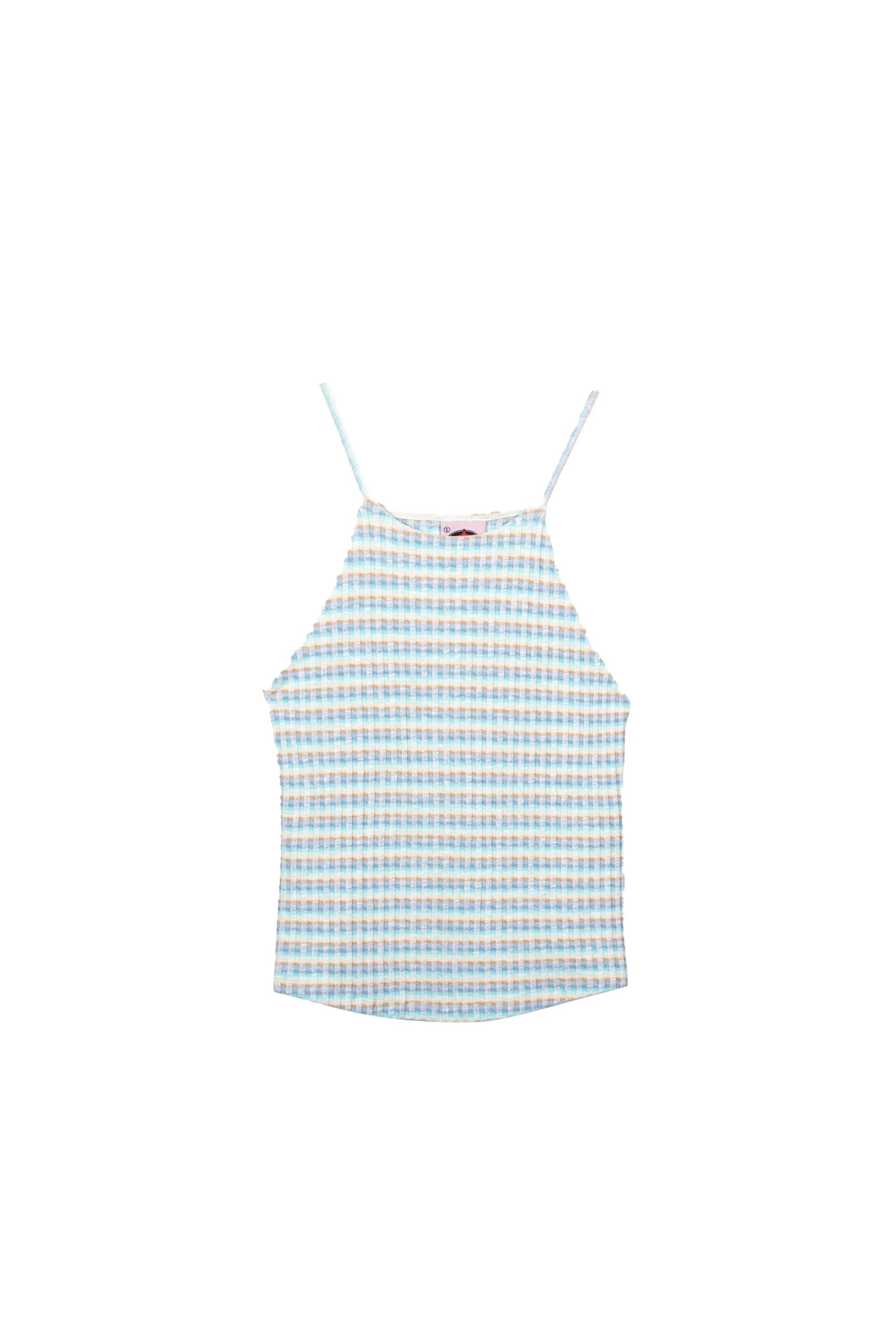 PUKAS - 90´S STRIPES HALTER TANK