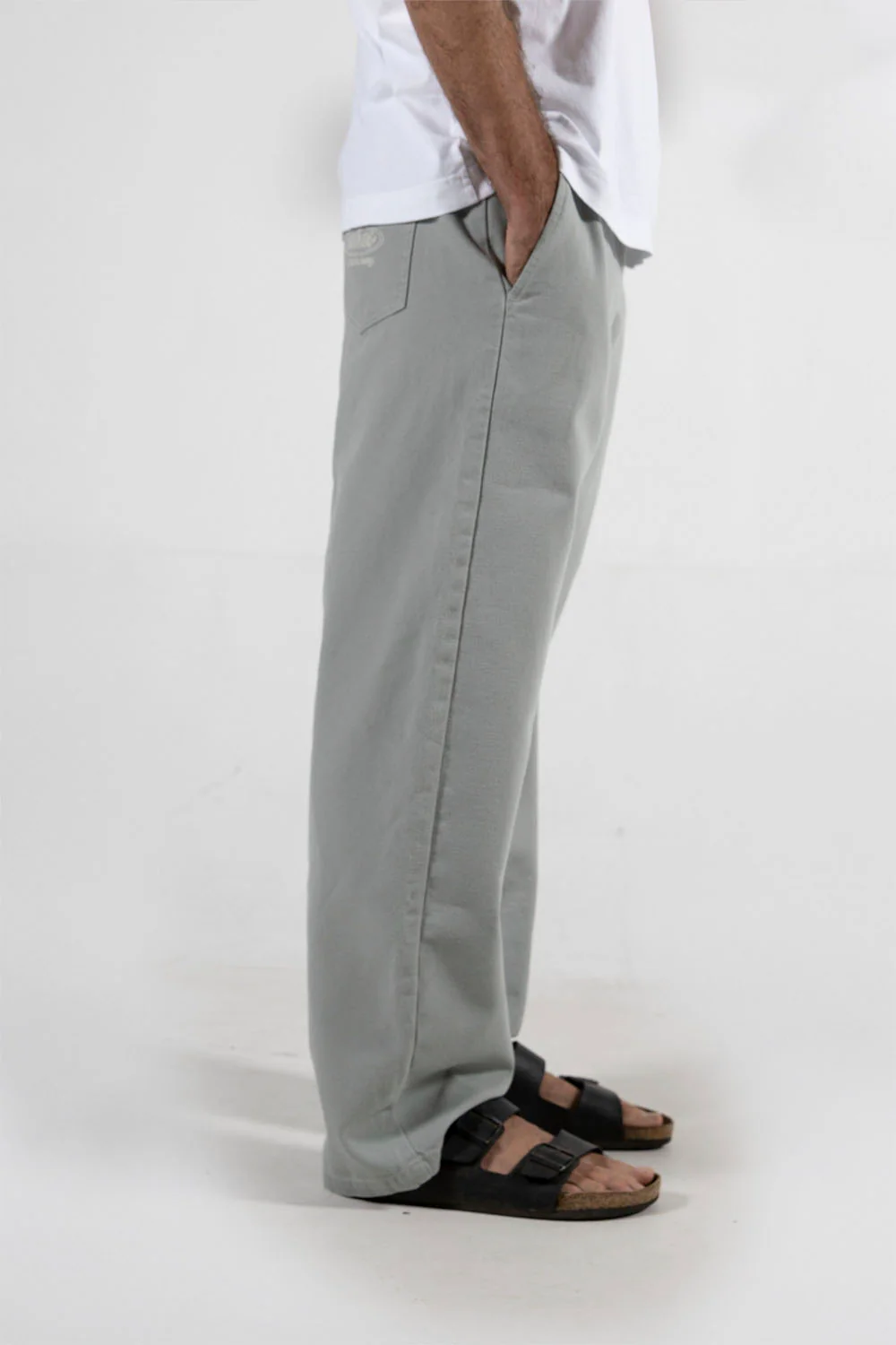 PUKAS - CONTRAST CANVAS PANT - Image 4