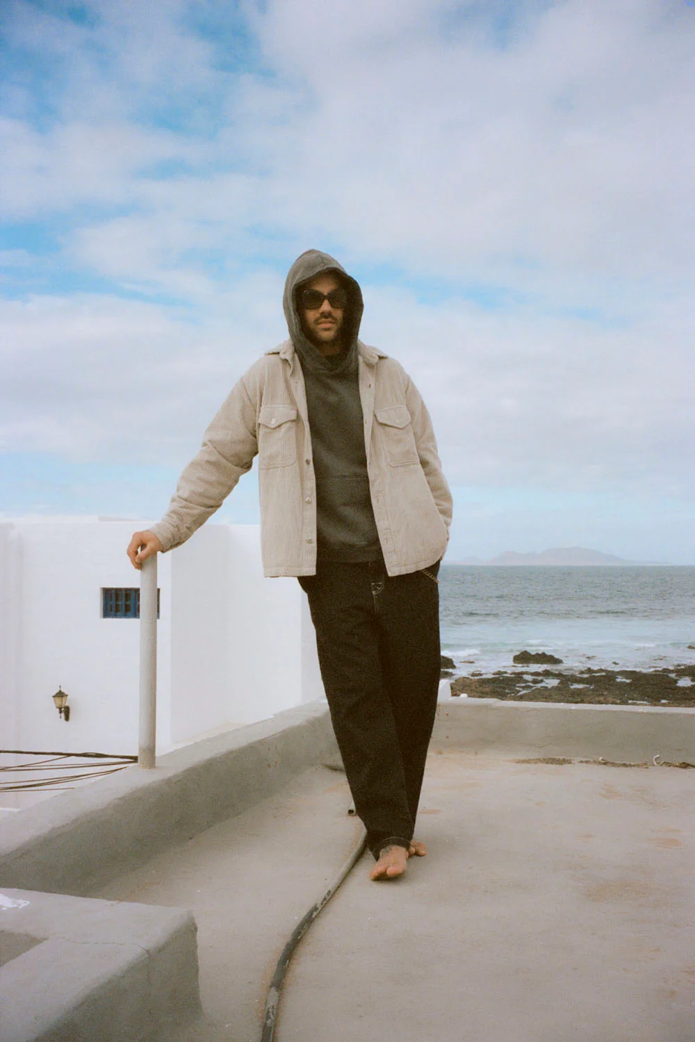 PUKAS - CONTRAST DENIM PANT - Image 5