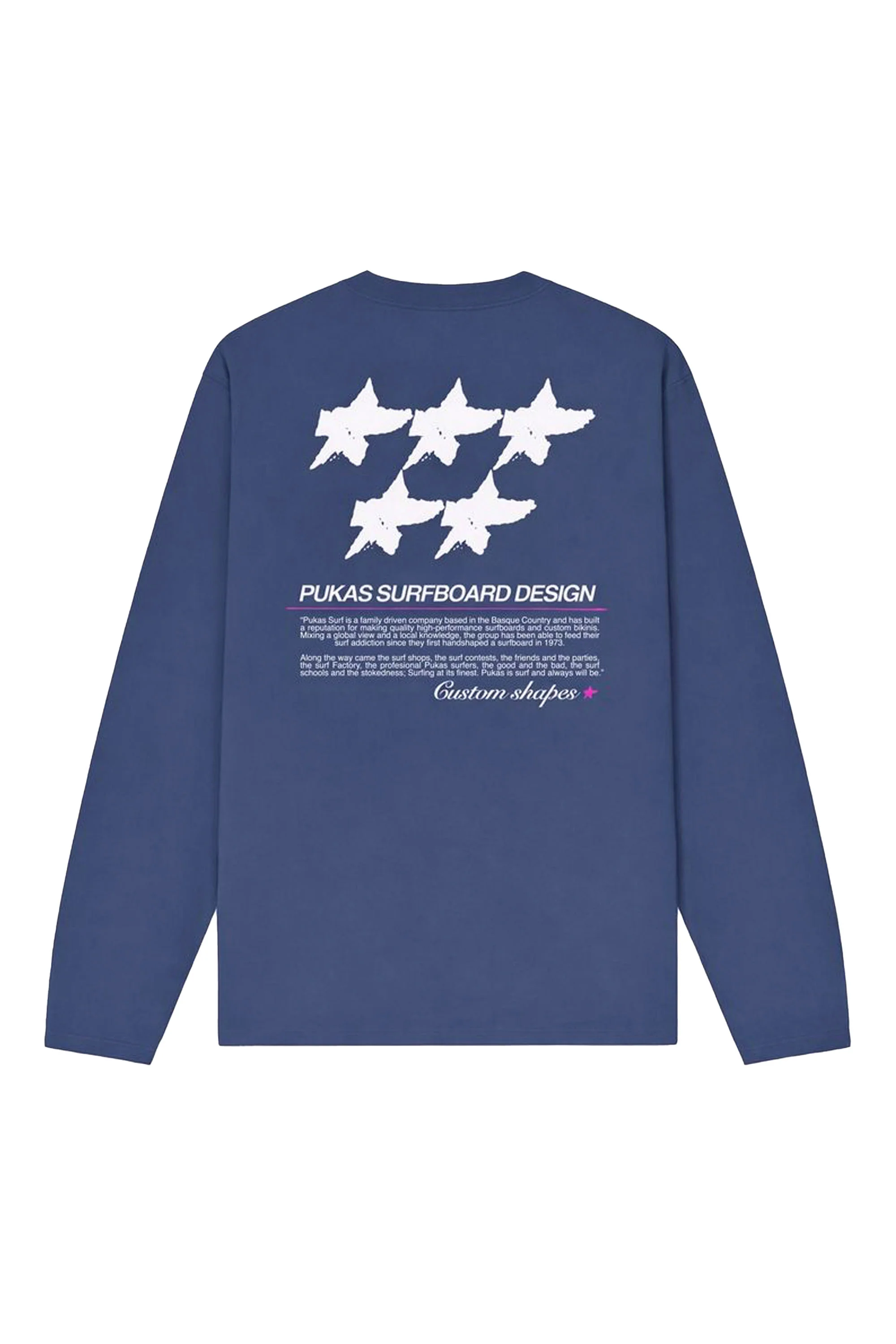 PUKAS - FIVE STARS LONG SLEEVE TEE - Image 2