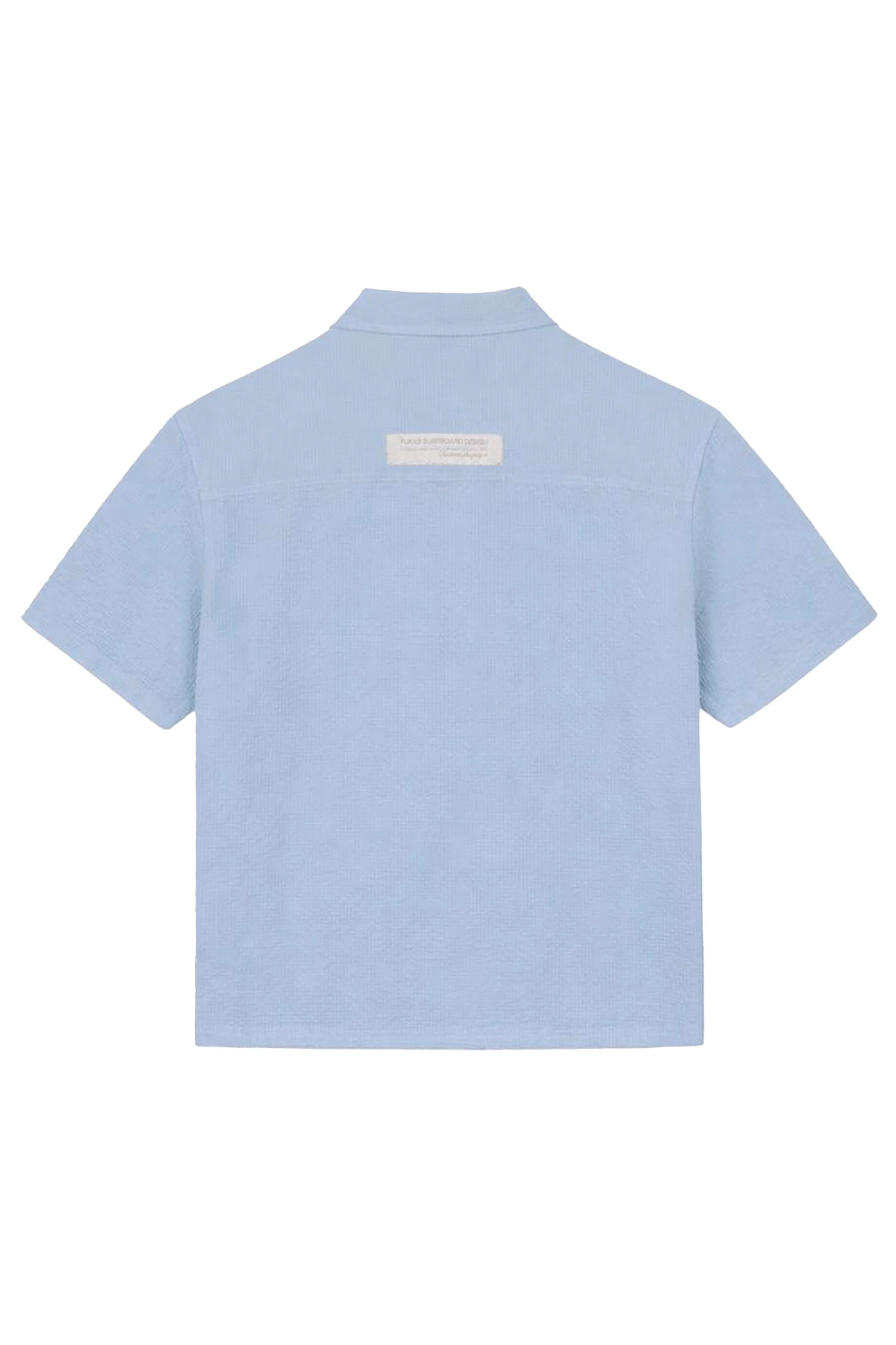 PUKAS - SKY TEXTURE SHIRT - SKY BLUE - Image 2