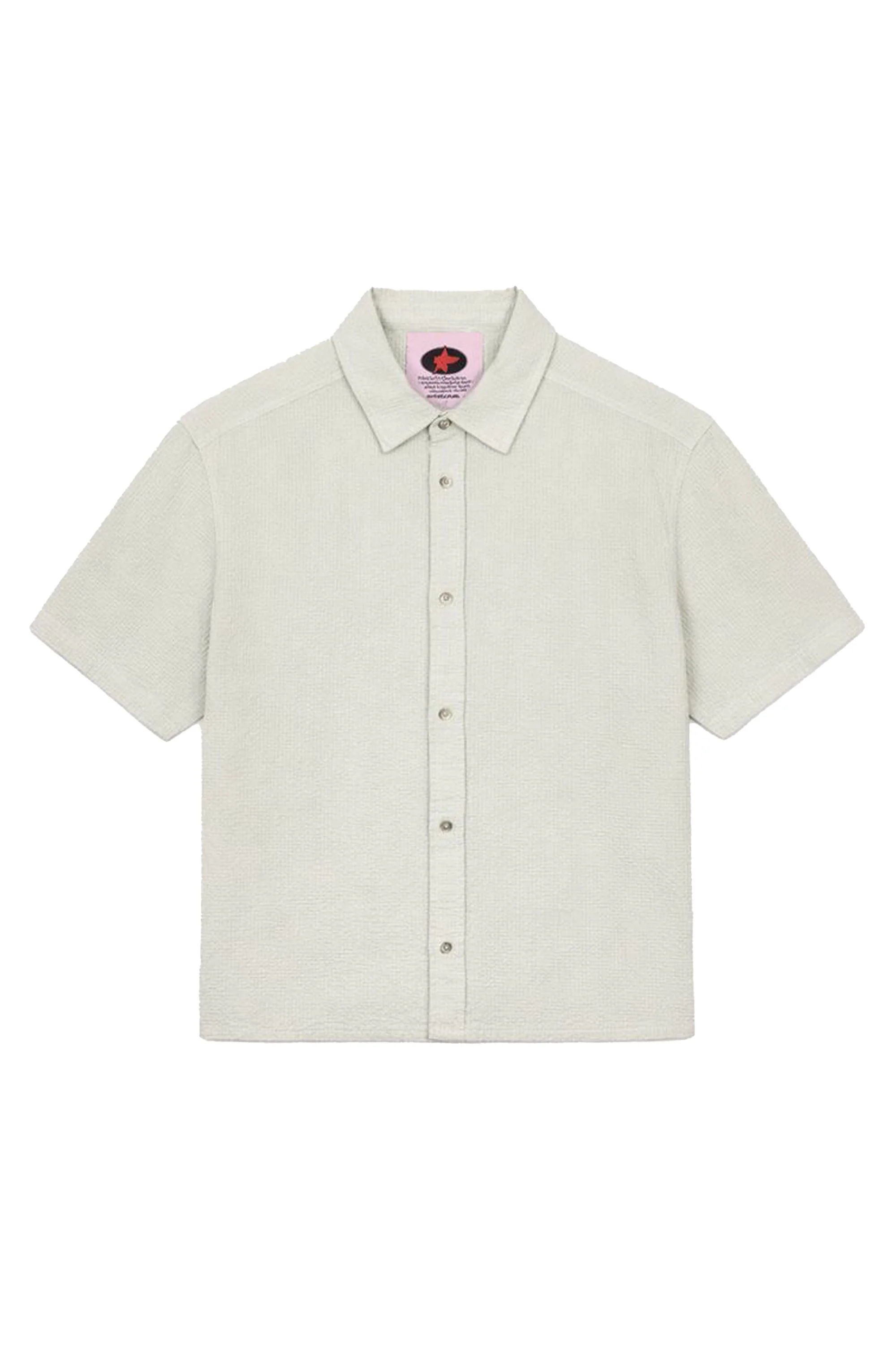 PUKAS - SKY TEXTURE SHIRT - WHITE SAND