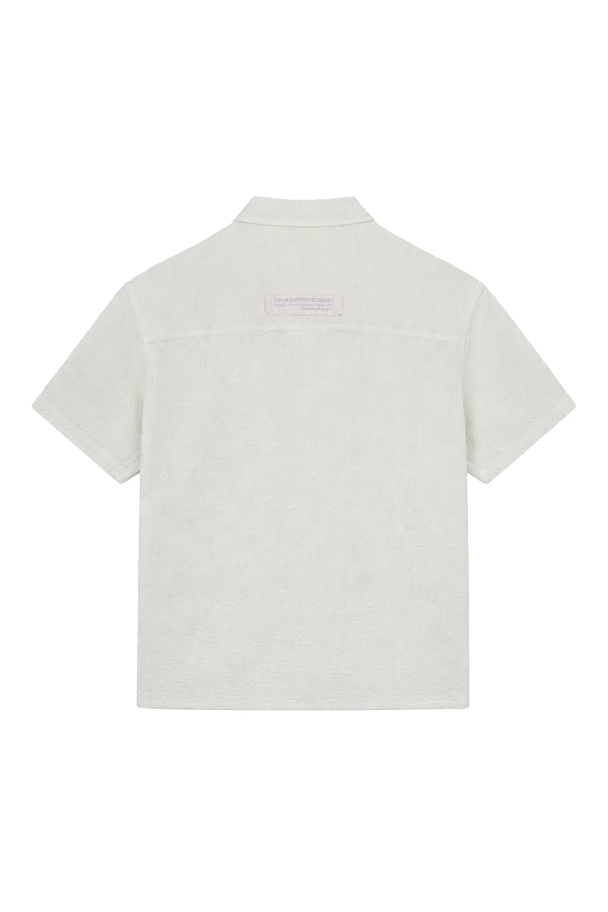 PUKAS - SKY TEXTURE SHIRT - WHITE SAND - Image 2